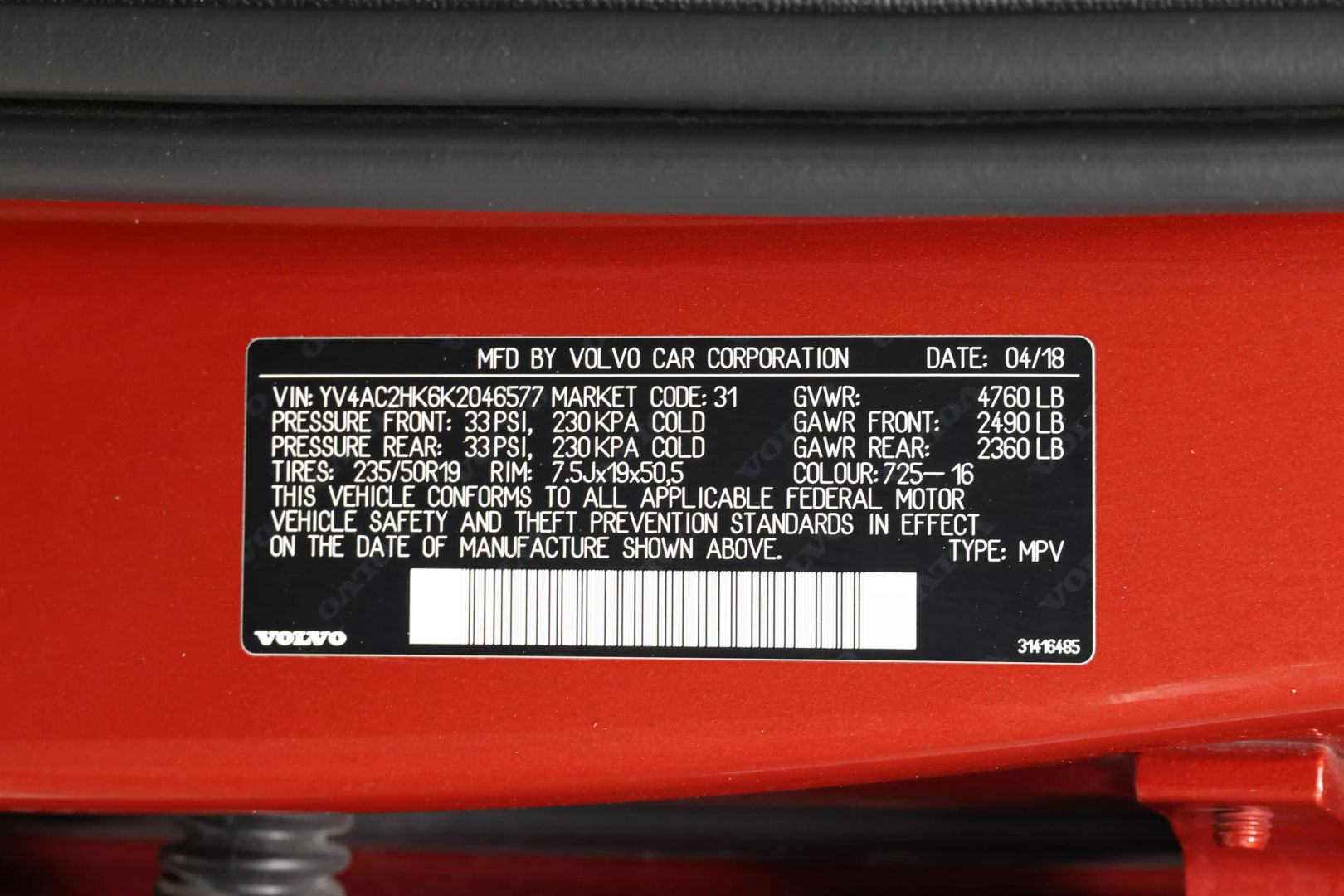 2019 Volvo Xc40 - Image 97