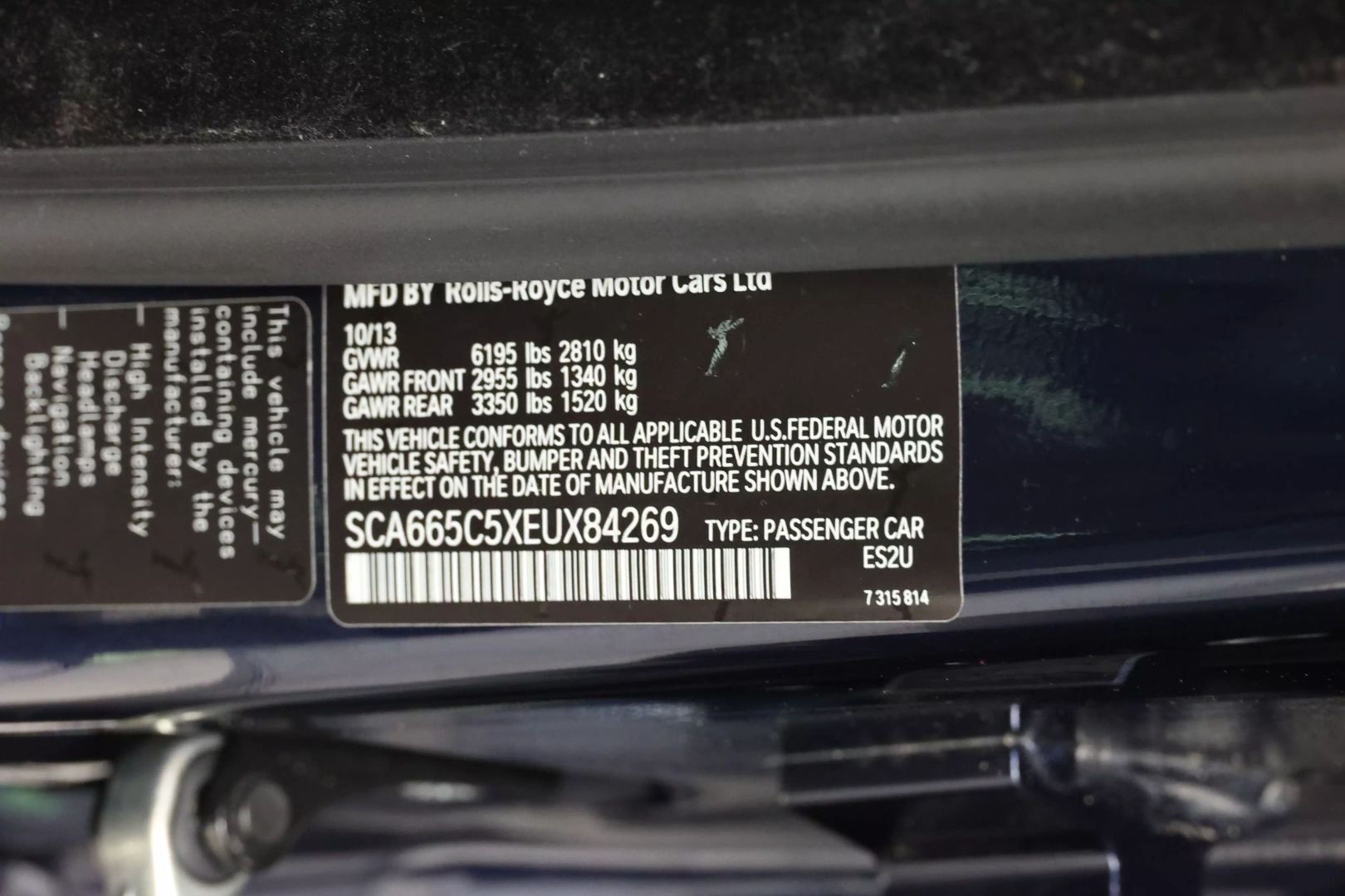 2014 Rolls-royce Wraith - Image 108