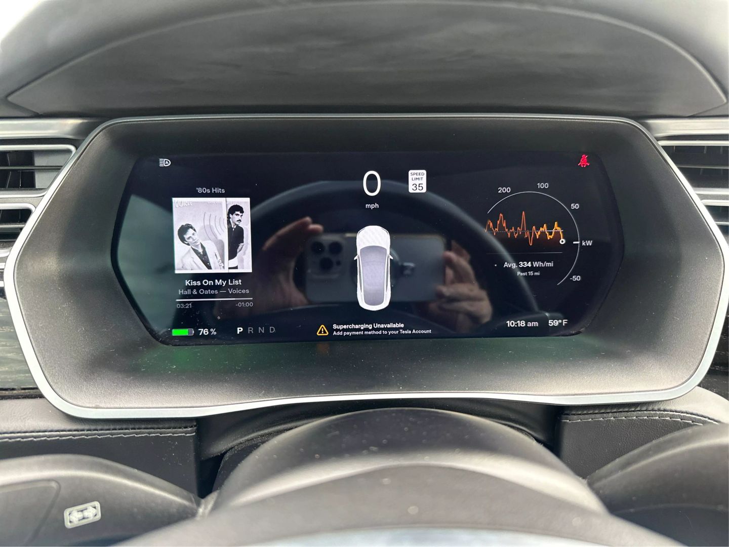 2018 TESLA MODEL S SEDAN DUAL AC ELECTRIC MOTORS 75D SEDAN 4D