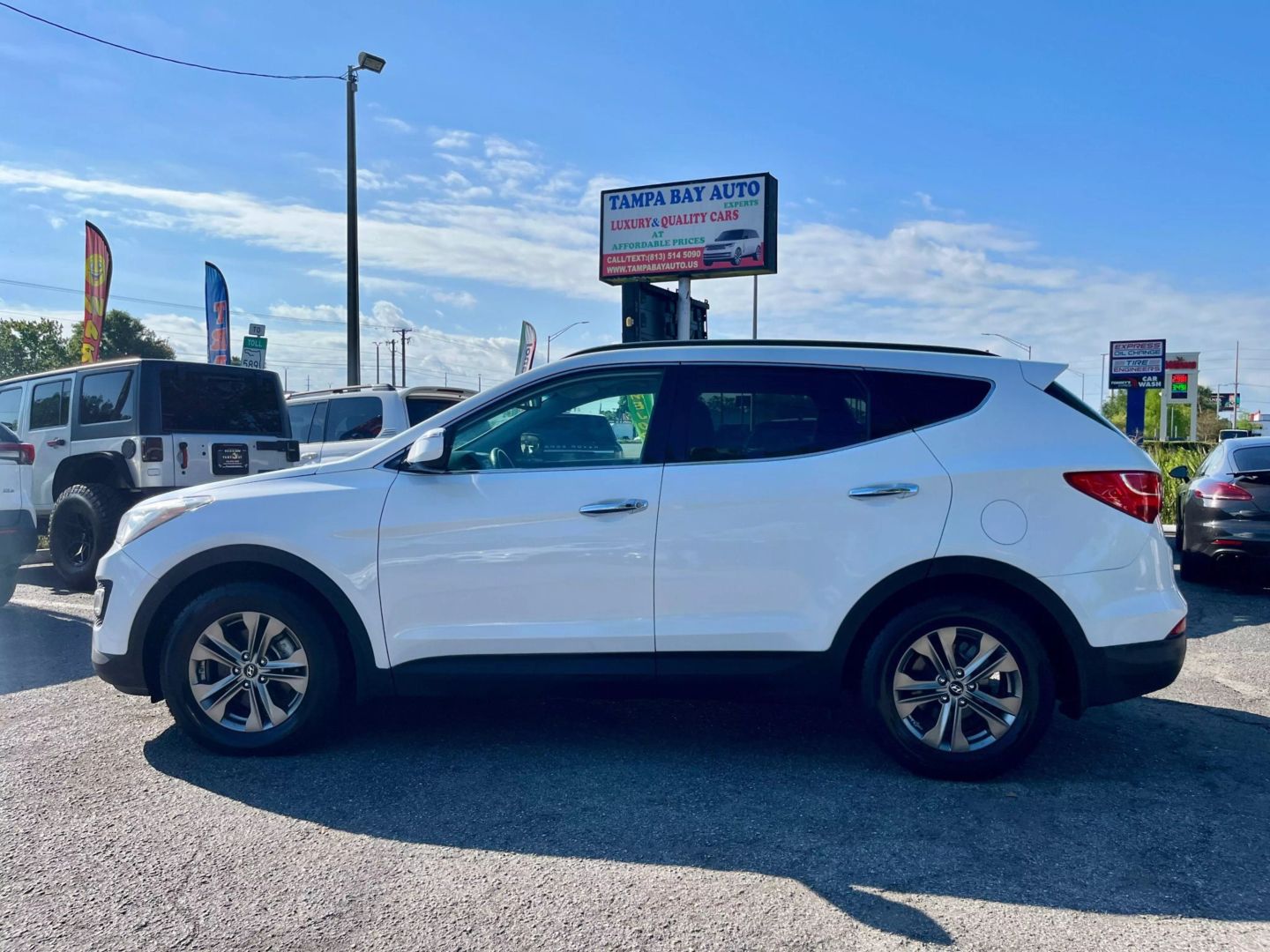 Used 2014 Hyundai Santa Fe Sport with VIN 5XYZU3LBXEG143601 for sale in Tampa, FL