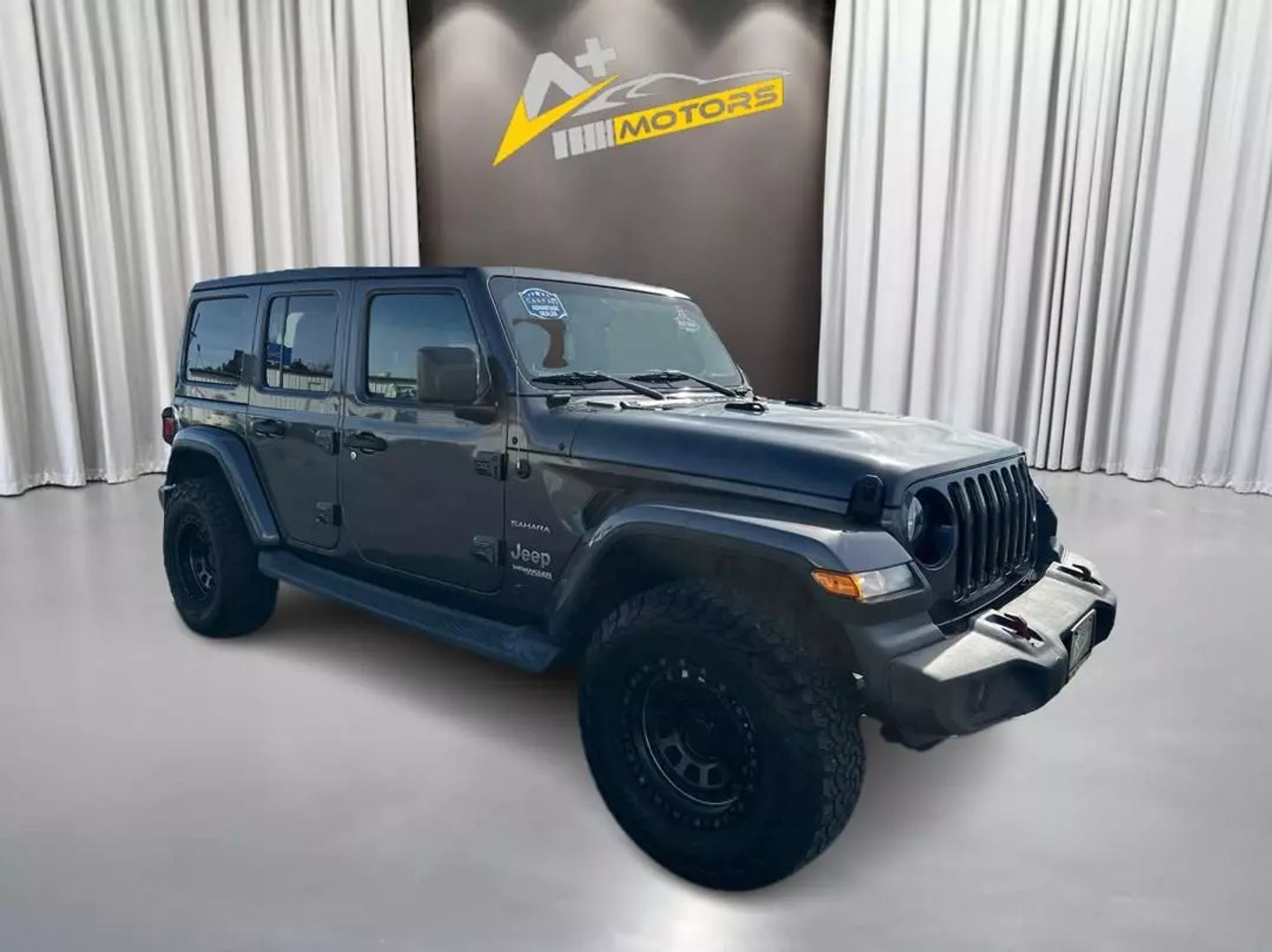 2019 JEEP WRANGLER UNLIMITED SUV 4-CYL, TURBO, 2.0 LITER SAHARA SPORT UTILITY 4D