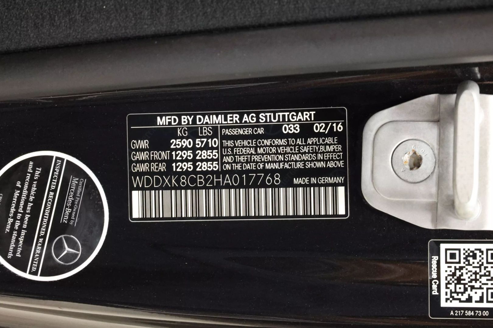 2017 Mercedes-benz S-class - Image 105