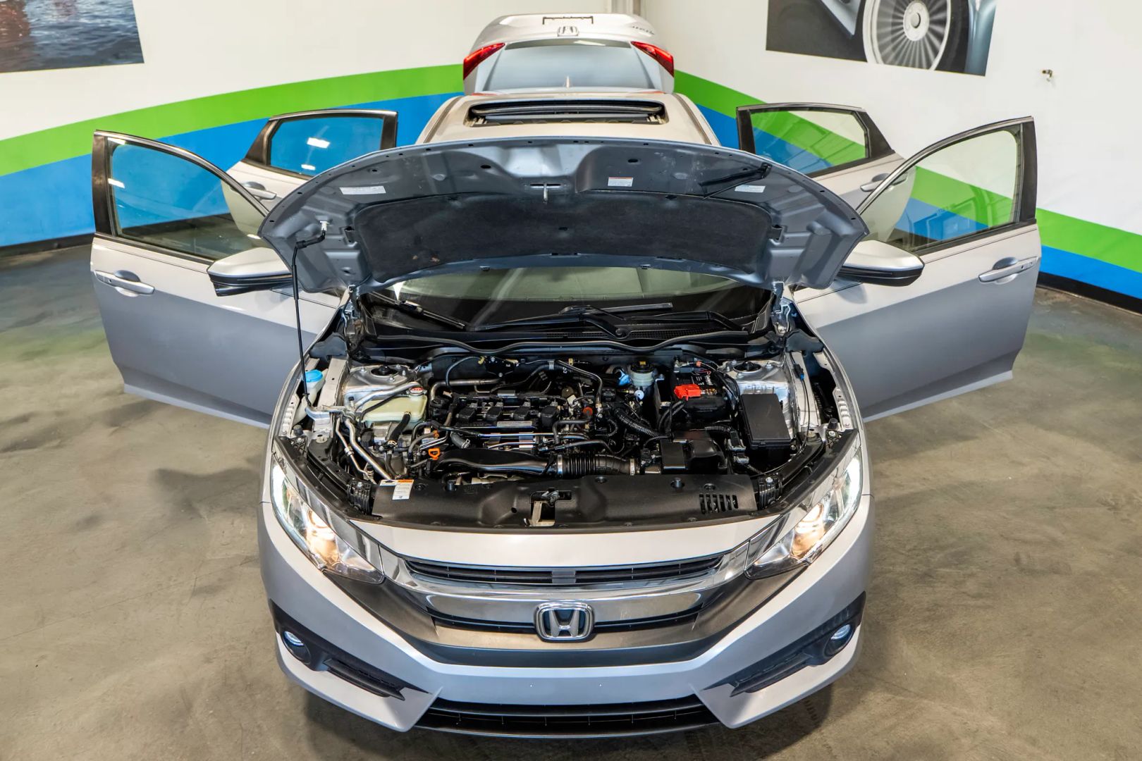 2018 Honda Civic Ex-t Sedan 4d - Image 50