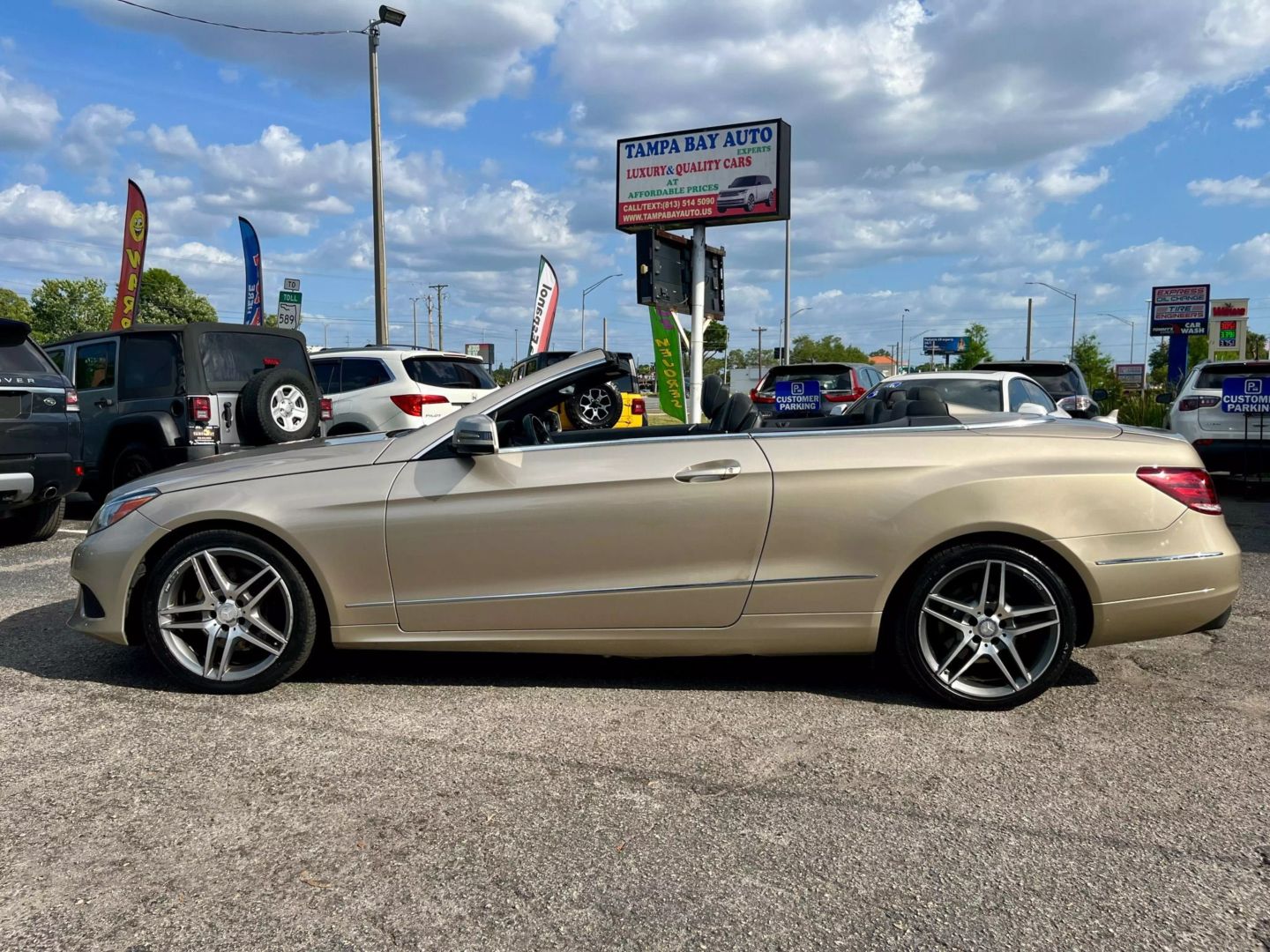 Used 2014 Mercedes-Benz E-Class E350 with VIN WDDKK5KF4EF279576 for sale in Tampa, FL