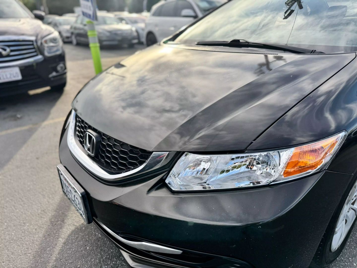 Used 2013 Honda Civic LX with VIN 2HGFB2F59DH524592 for sale in Los Angeles, CA
