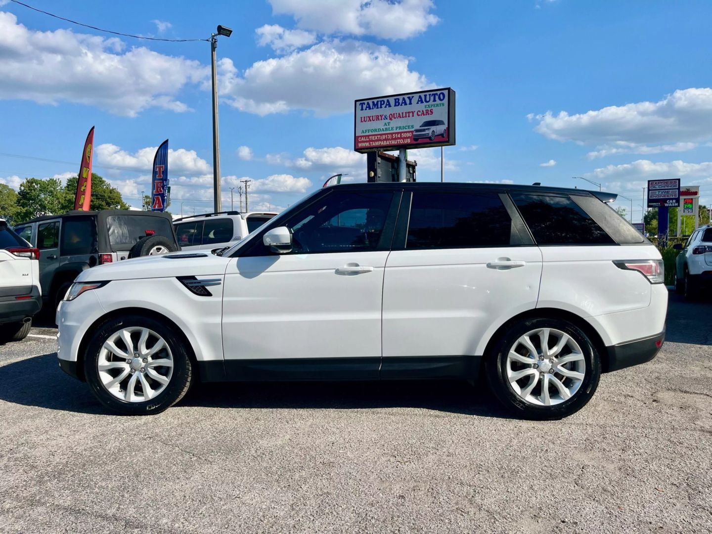 Used 2016 Land Rover Range Rover Sport HSE with VIN SALWR2VF1GA633922 for sale in Tampa, FL
