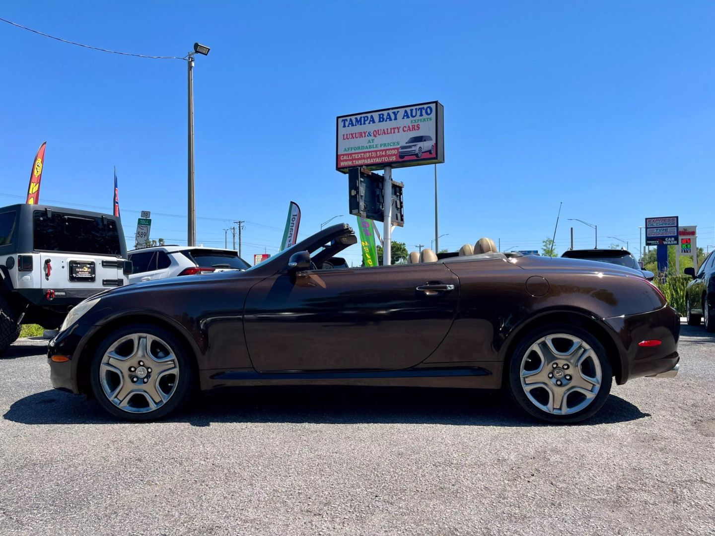 Used 2007 Lexus SC 430 with VIN JTHFN45Y879010698 for sale in Tampa, FL