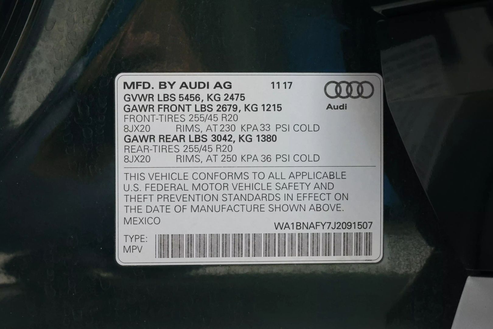 2018 Audi Q5 - Image 114