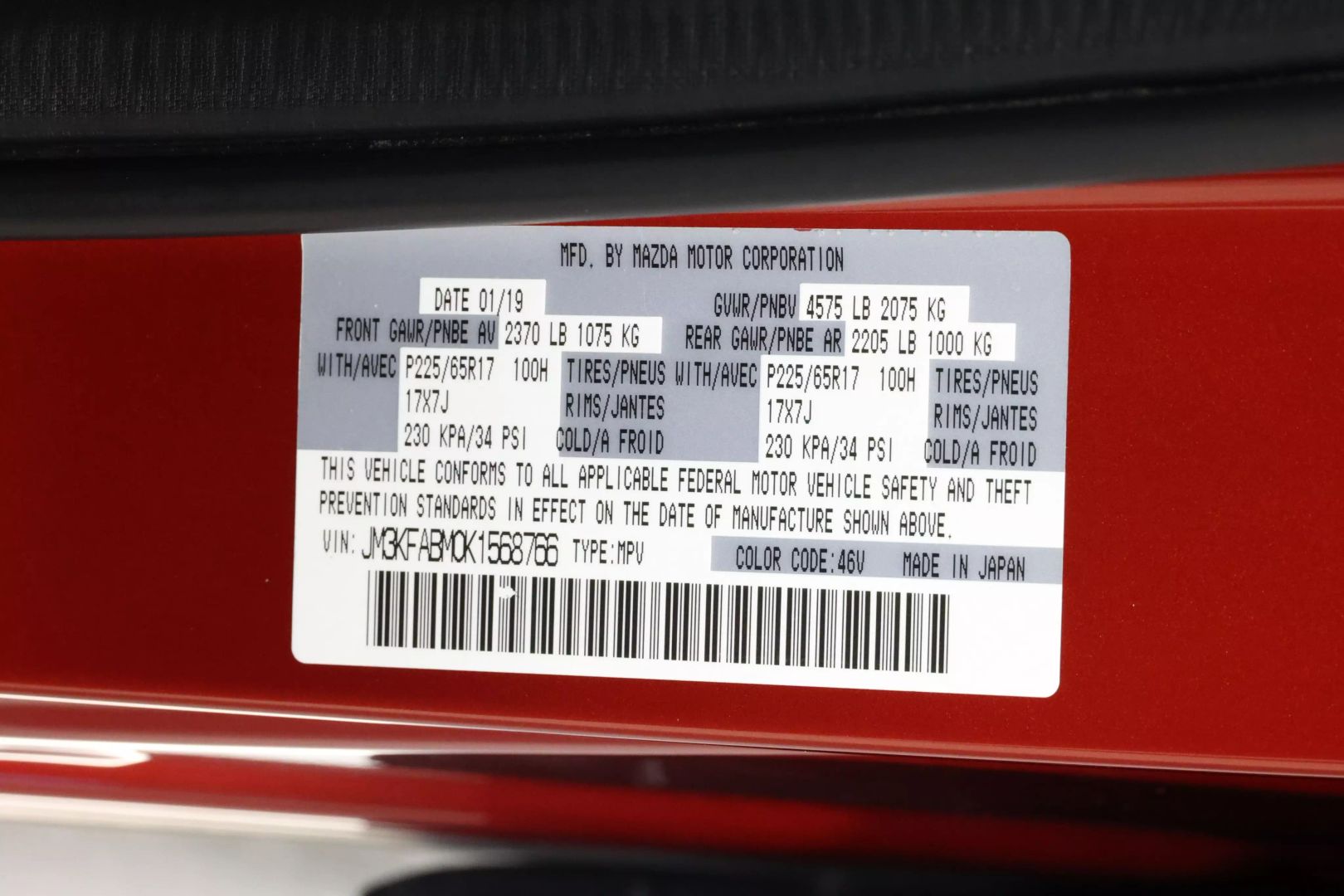 2019 Mazda Cx-5 - Image 95