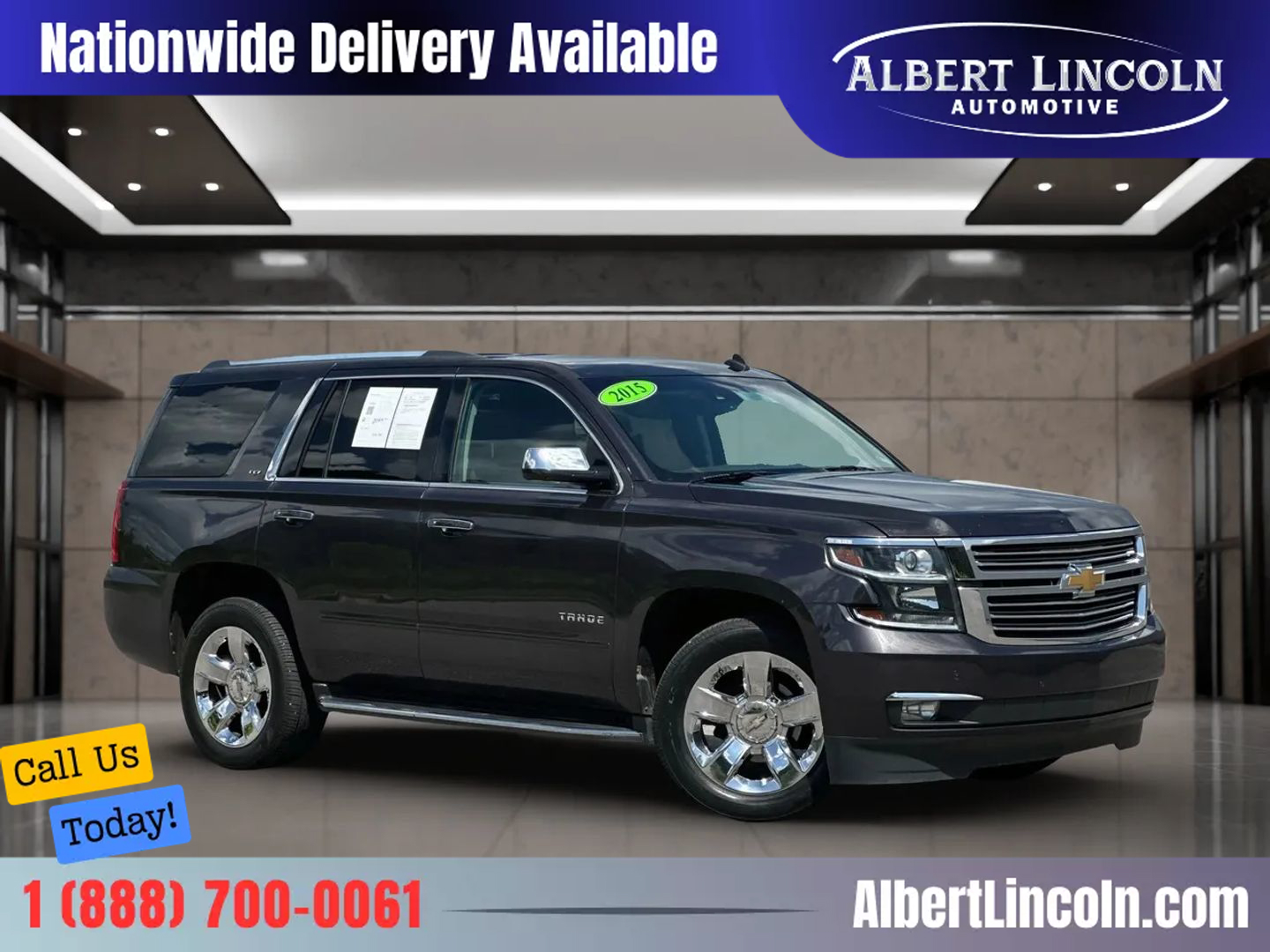 2015 CHEVROLET TAHOE SUV V8, ECOTEC3, FF, 5.3L LTZ SPORT UTILITY 4D