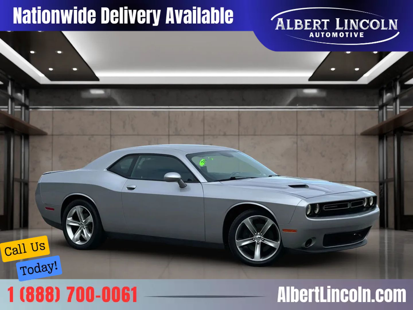 2015 DODGE CHALLENGER COUPE V6, 3.6 LITER SXT COUPE 2D