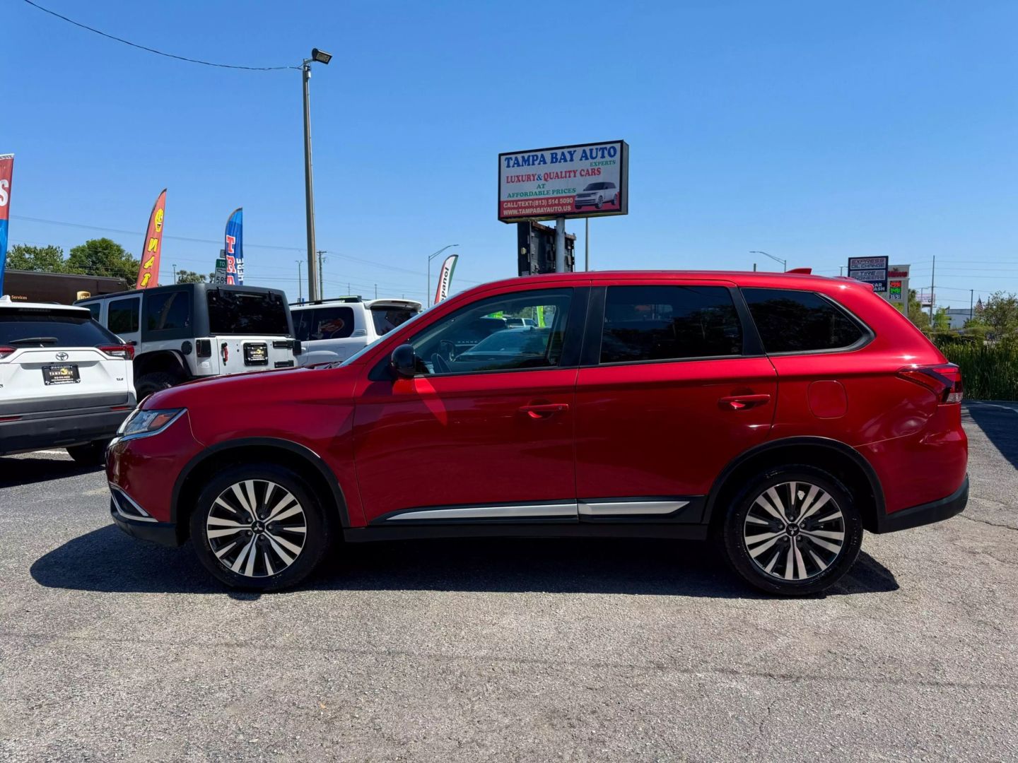 Used 2019 Mitsubishi Outlander ES with VIN JA4AD2A35KZ053833 for sale in Tampa, FL