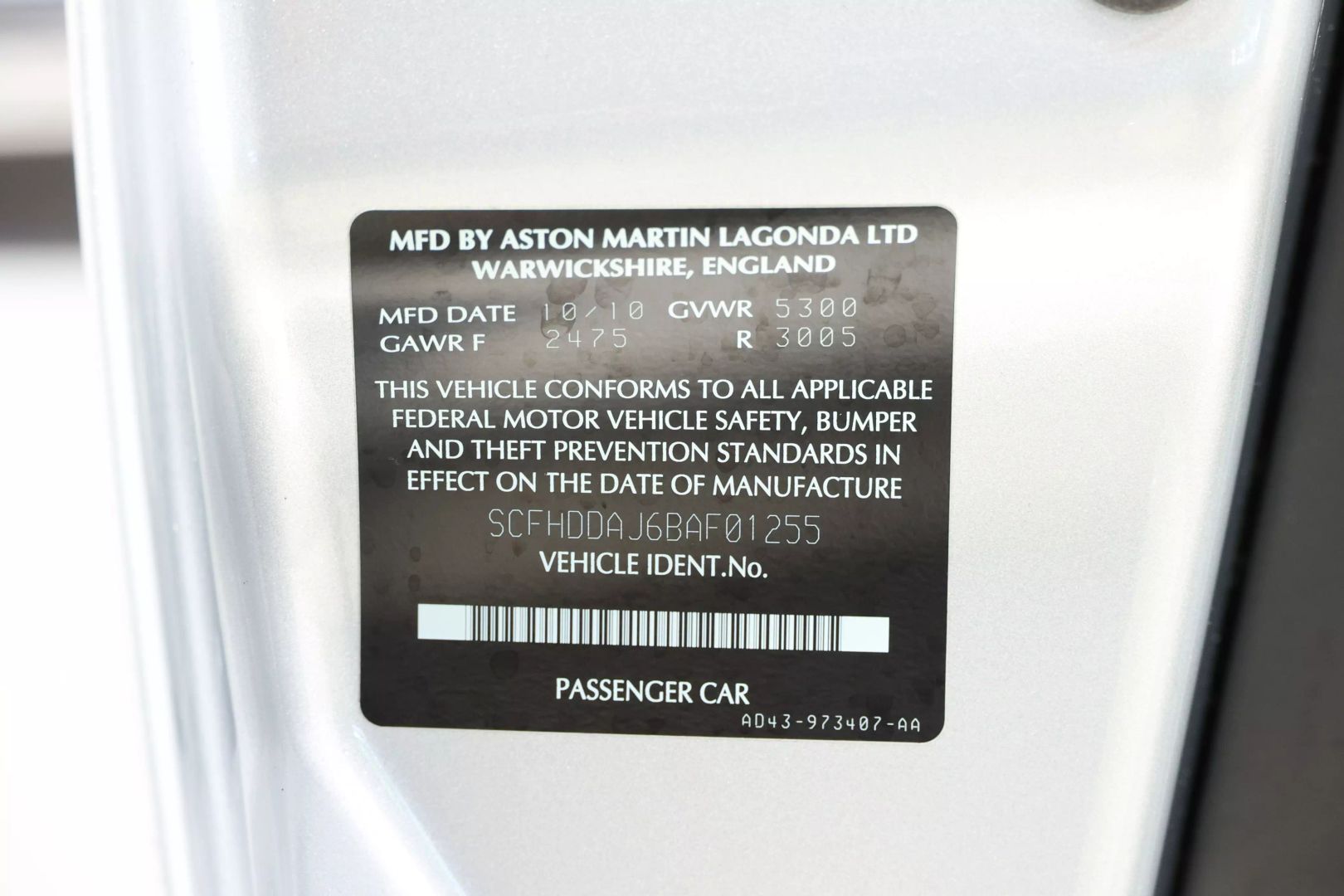 2011 Aston Martin Rapide - Image 110