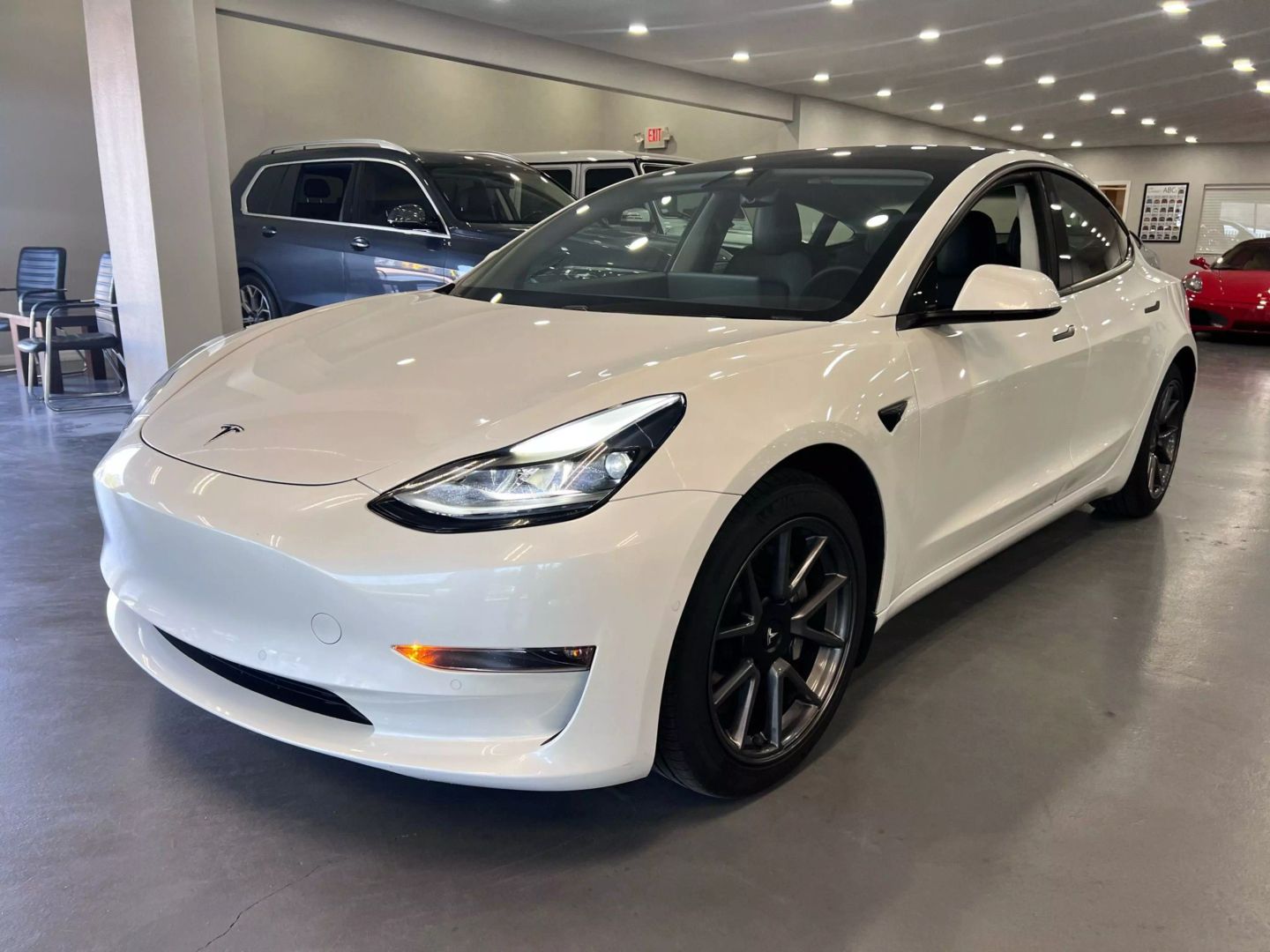 2021 Tesla Model 3 Long Range Sedan 4d - Image 3