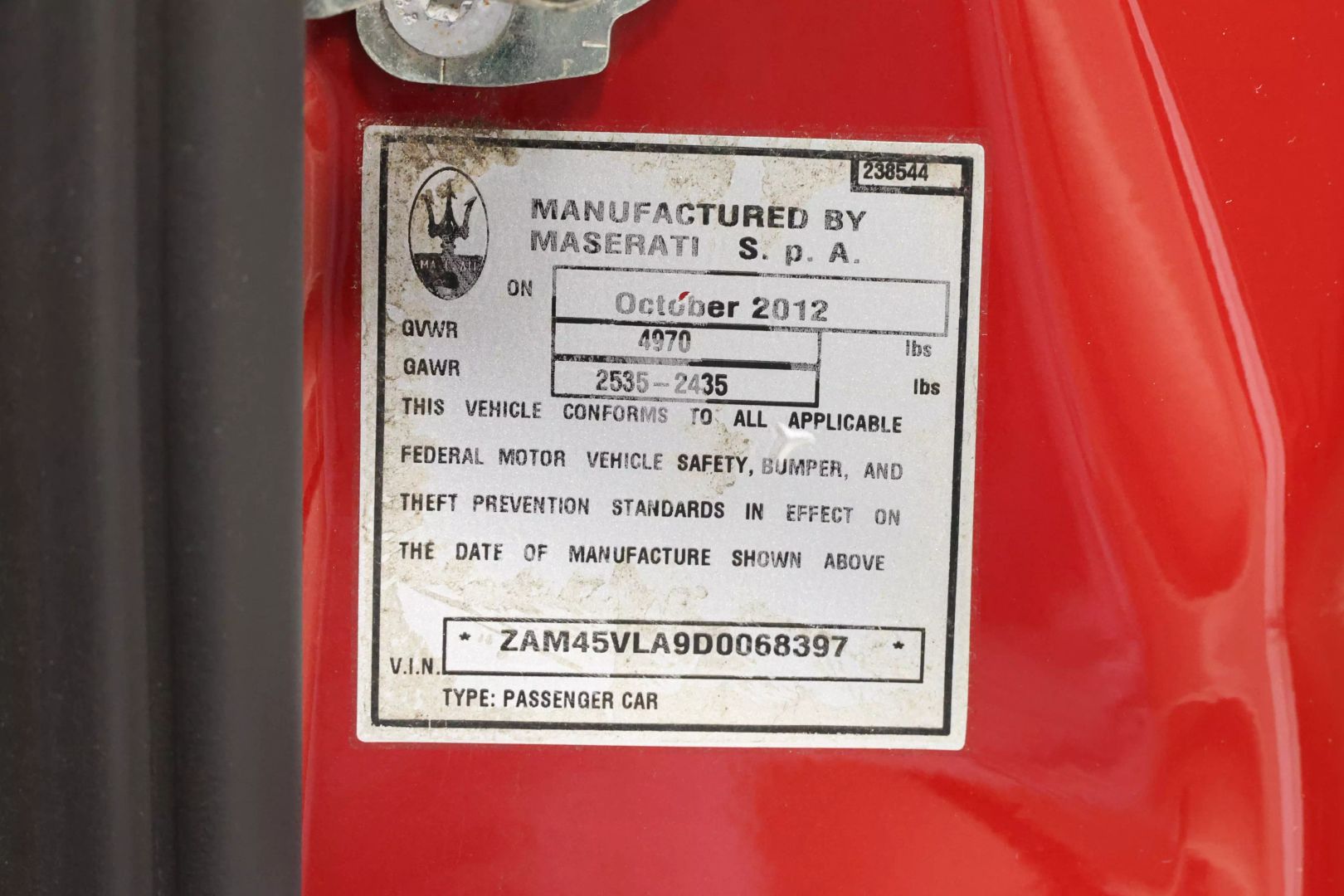 2013 Maserati Granturismo - Image 114