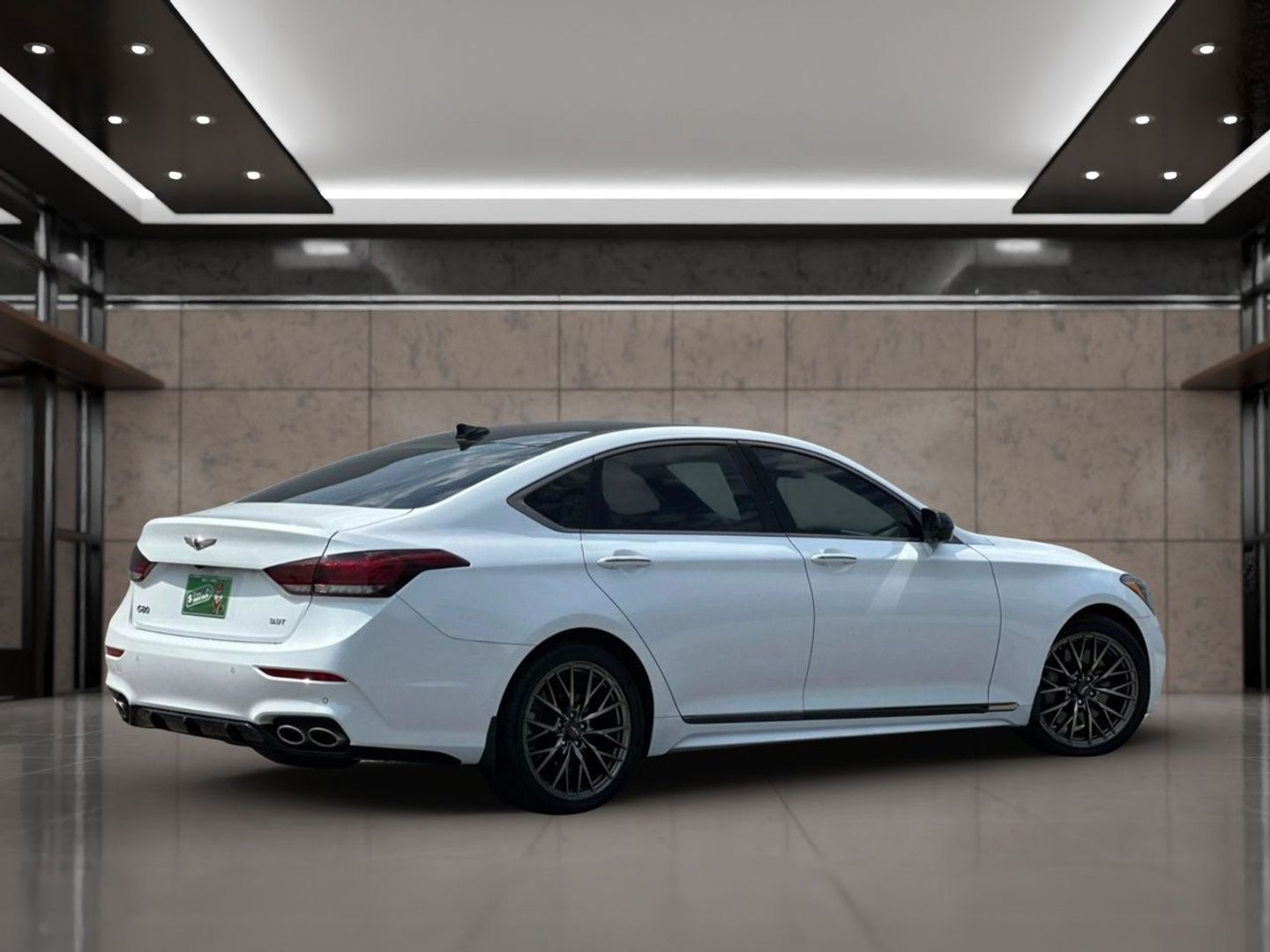 2019 GENESIS G80 SEDAN V6, TWIN TURBO, 3.3 LITER 3.3T SPORT SEDAN 4D