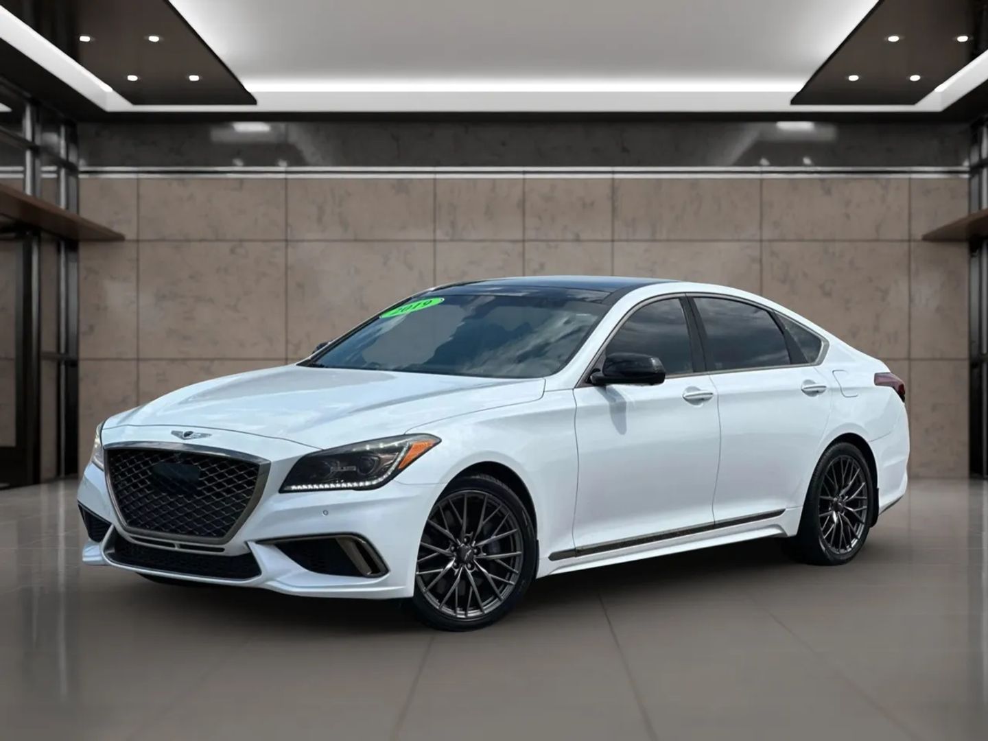 2019 GENESIS G80 SEDAN V6, TWIN TURBO, 3.3 LITER 3.3T SPORT SEDAN 4D