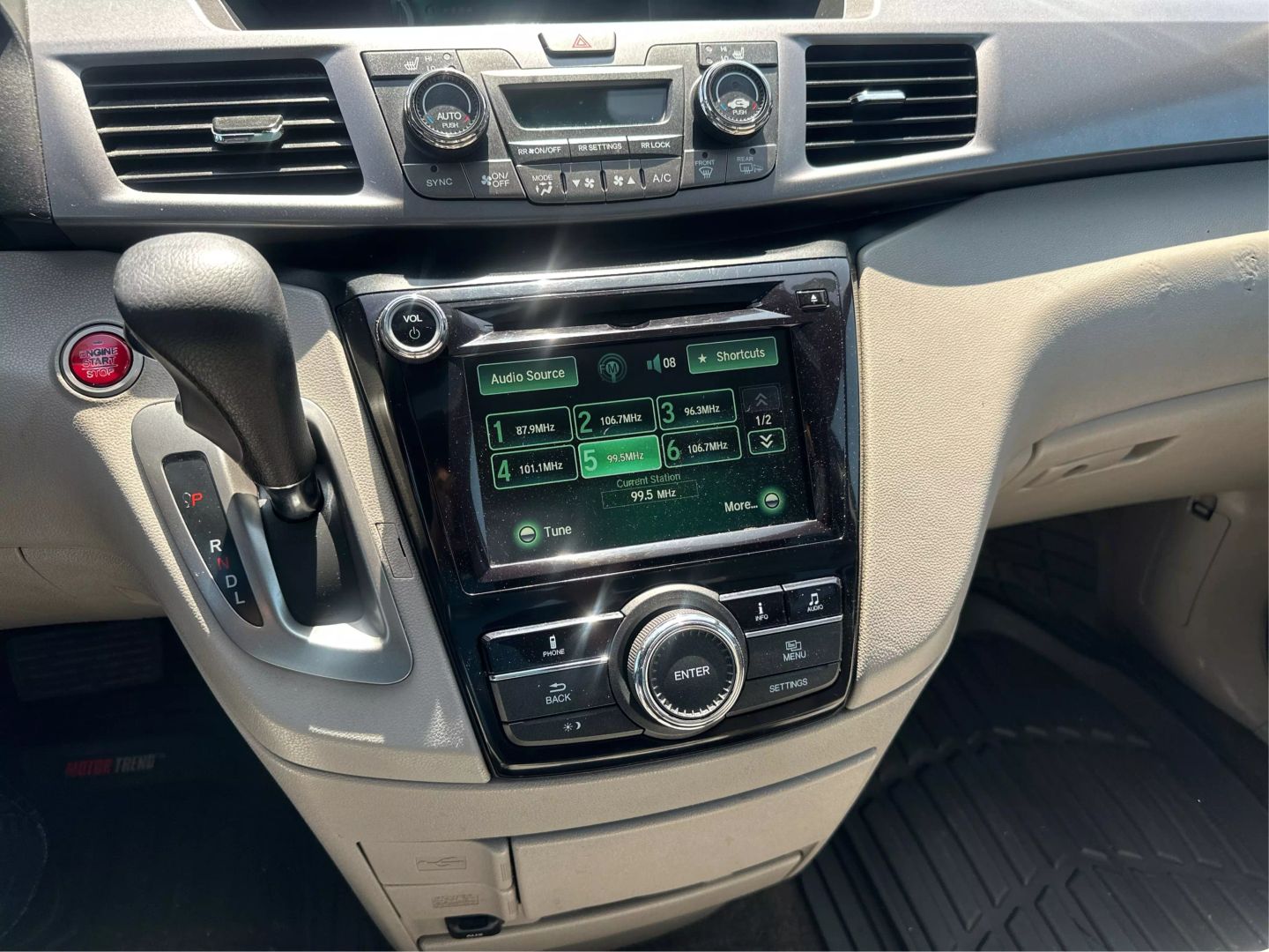 2014 HONDA ODYSSEY VAN V6, I-VTEC, 3.5 LITER EX-L MINIVAN 4D