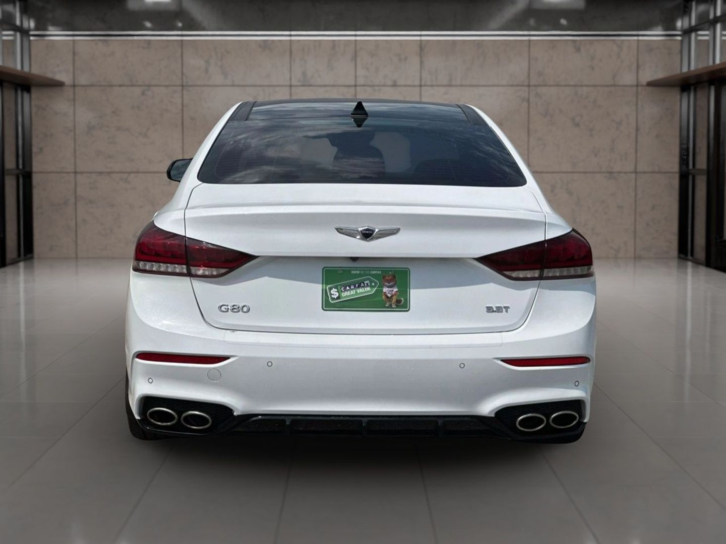 2019 GENESIS G80 SEDAN V6, TWIN TURBO, 3.3 LITER 3.3T SPORT SEDAN 4D