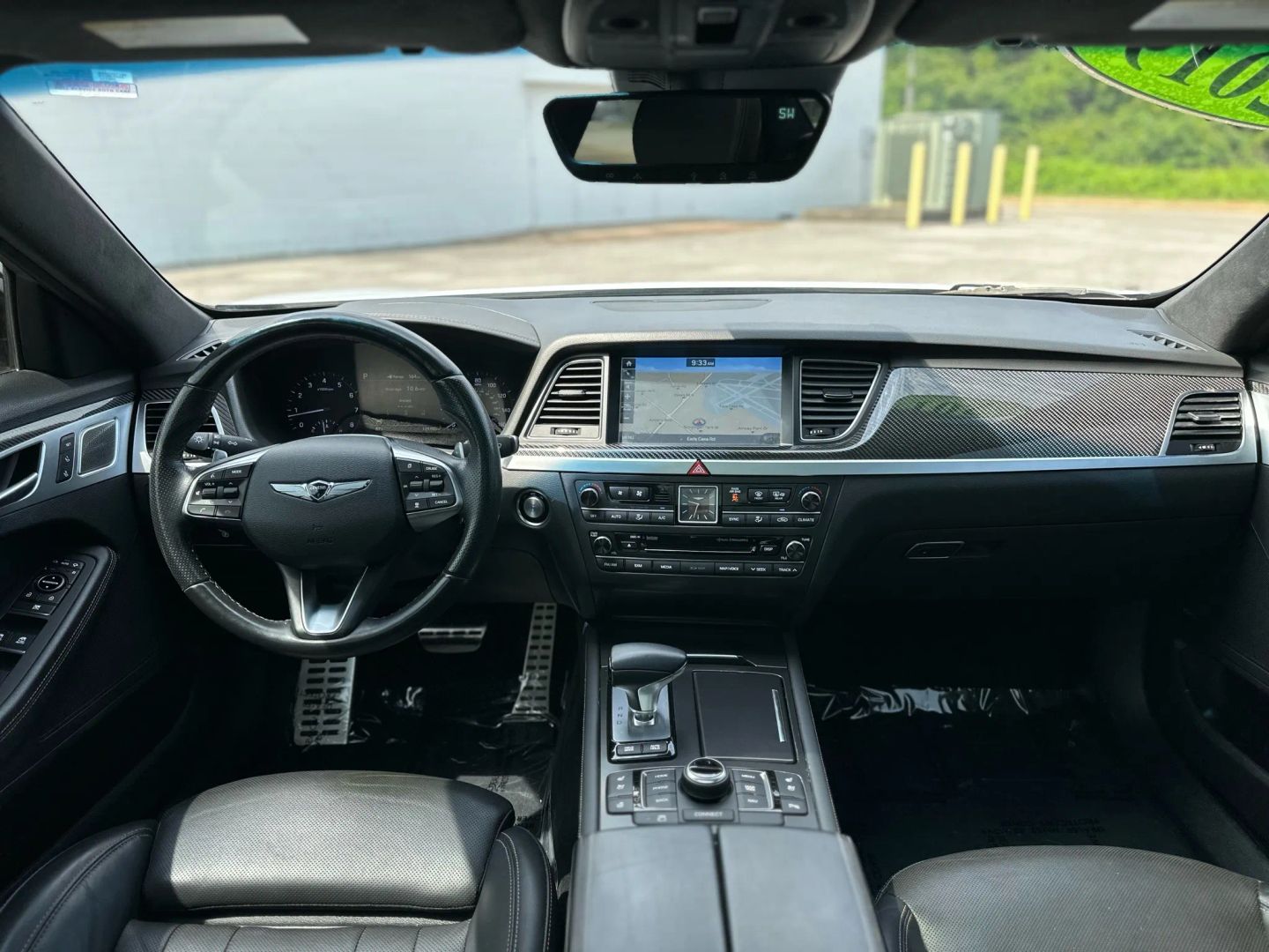 2019 GENESIS G80 SEDAN V6, TWIN TURBO, 3.3 LITER 3.3T SPORT SEDAN 4D