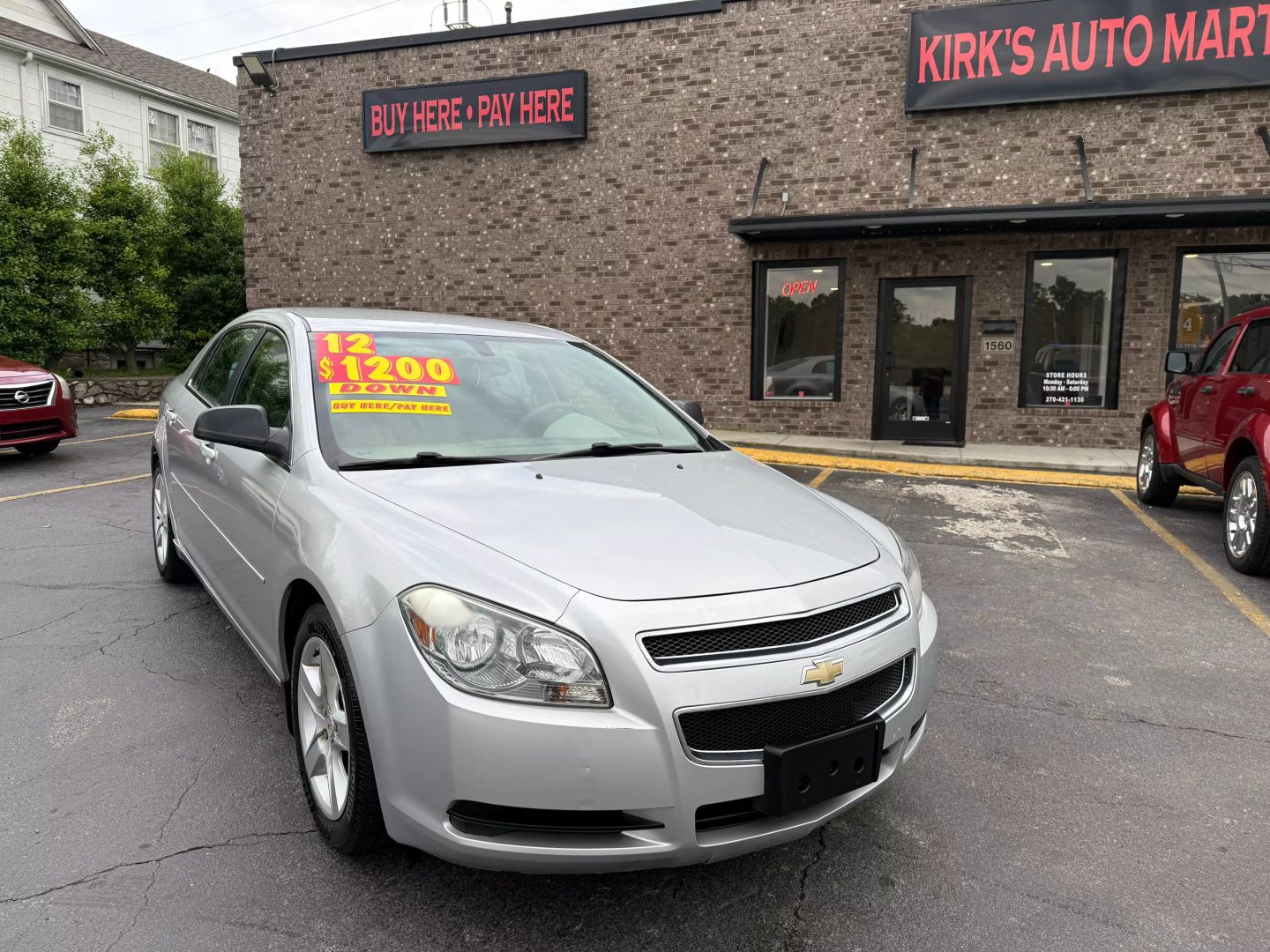 2012 CHEVROLET MALIBU