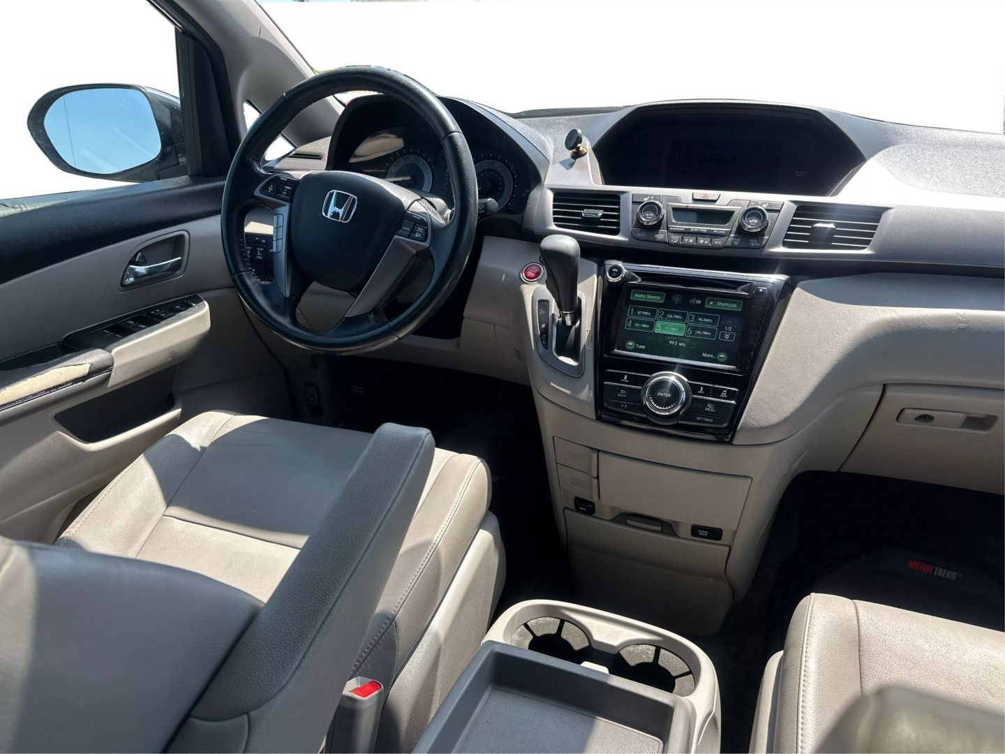 2014 HONDA ODYSSEY VAN V6, I-VTEC, 3.5 LITER EX-L MINIVAN 4D
