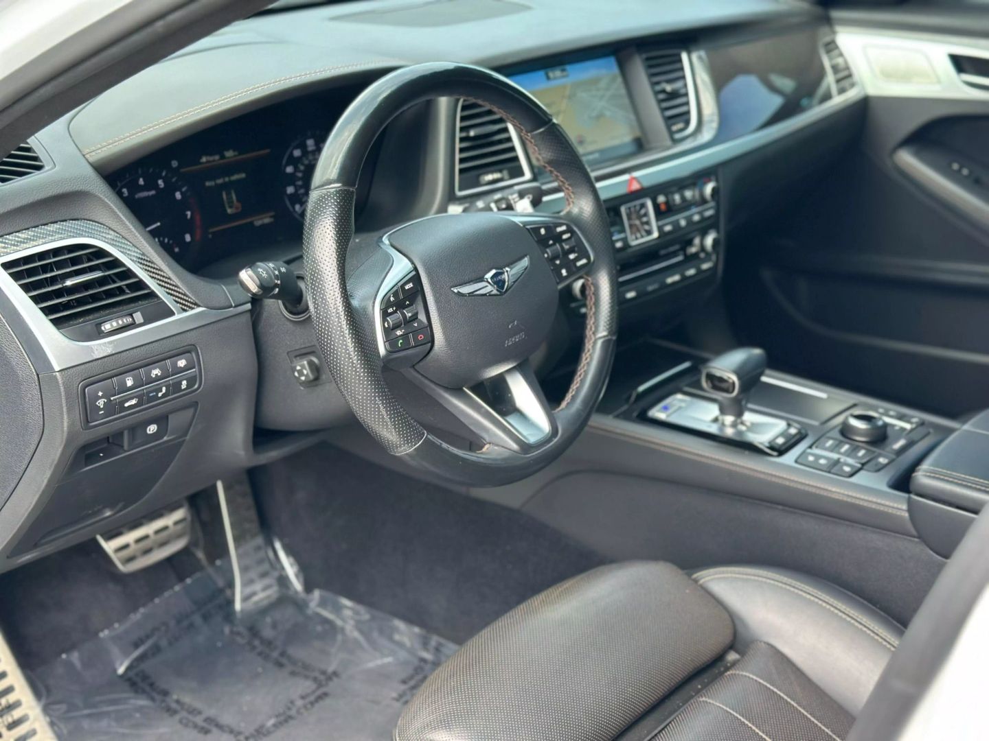 2019 GENESIS G80 SEDAN V6, TWIN TURBO, 3.3 LITER 3.3T SPORT SEDAN 4D