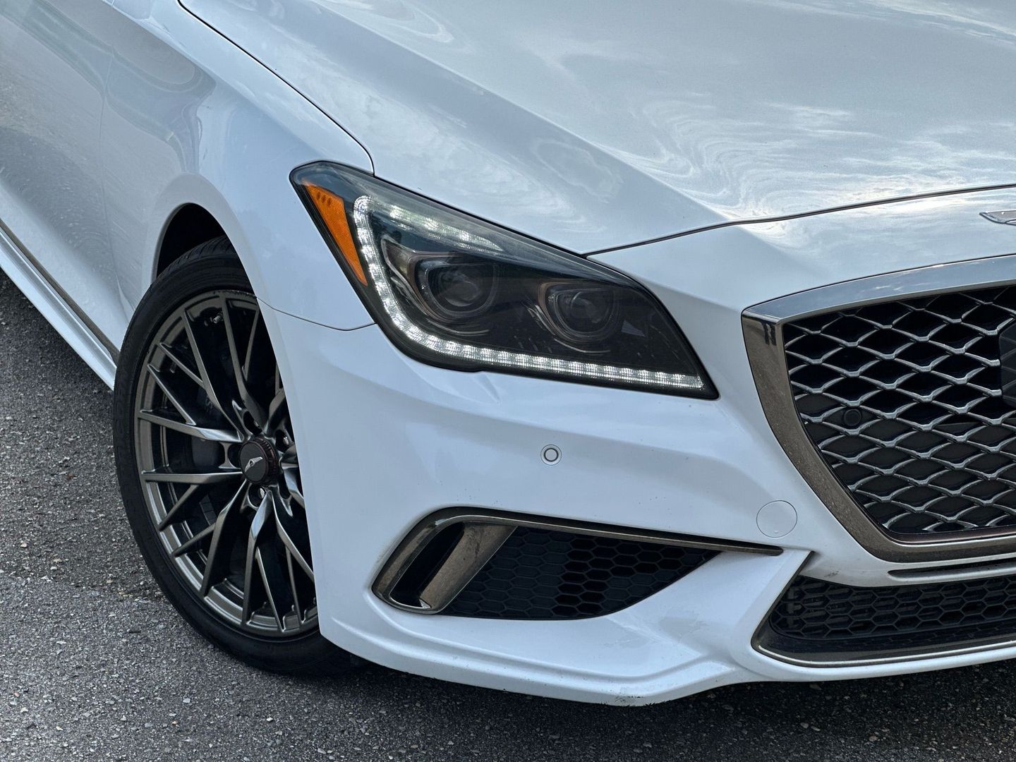 2019 GENESIS G80 SEDAN V6, TWIN TURBO, 3.3 LITER 3.3T SPORT SEDAN 4D
