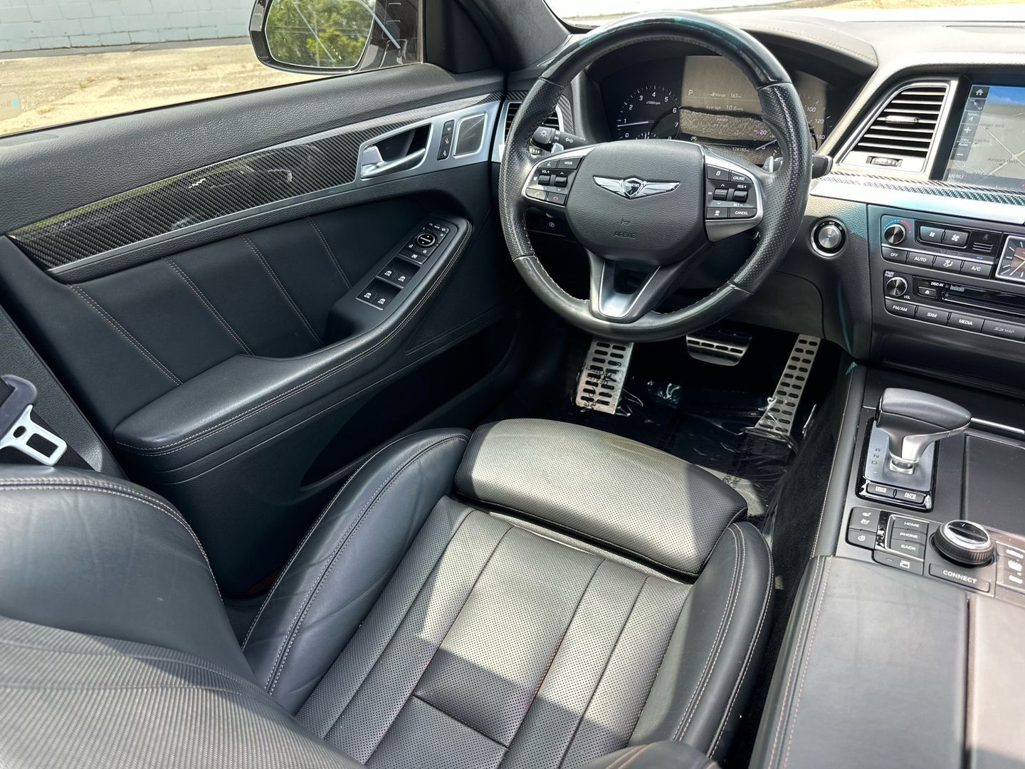 2019 GENESIS G80 SEDAN V6, TWIN TURBO, 3.3 LITER 3.3T SPORT SEDAN 4D