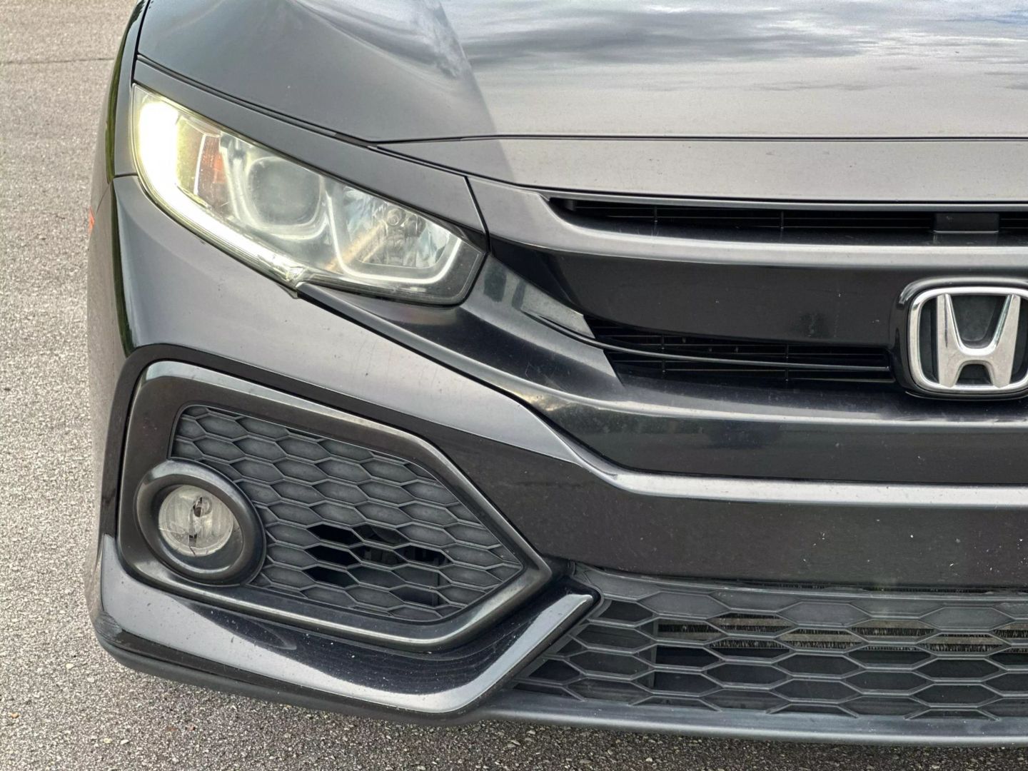 2018 HONDA CIVIC HATCHBACK 4-CYL, TURBO, 1.5 LITER EX HATCHBACK 4D
