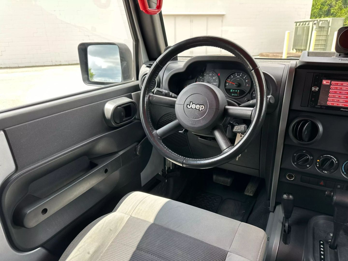 2008 JEEP WRANGLER SUV V6, 3.8 LITER X SPORT UTILITY 2D
