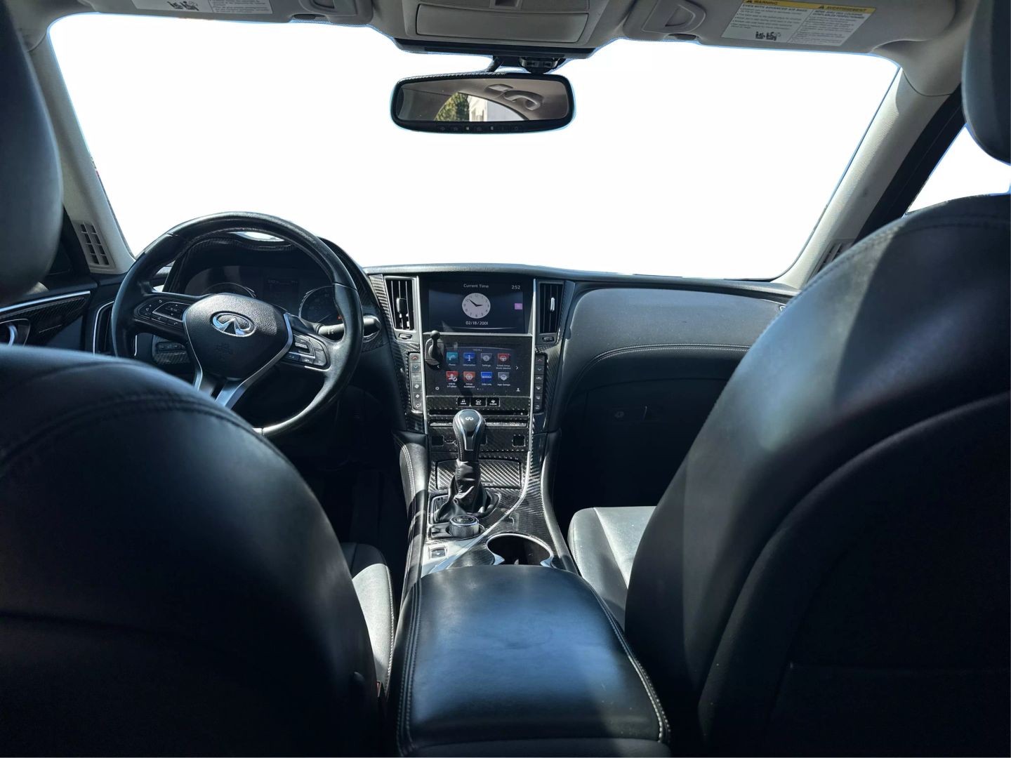 2019 INFINITI Q50 SEDAN V6, TWIN TURBO, 3.0 LITER 3.0T LUXE SEDAN 4D