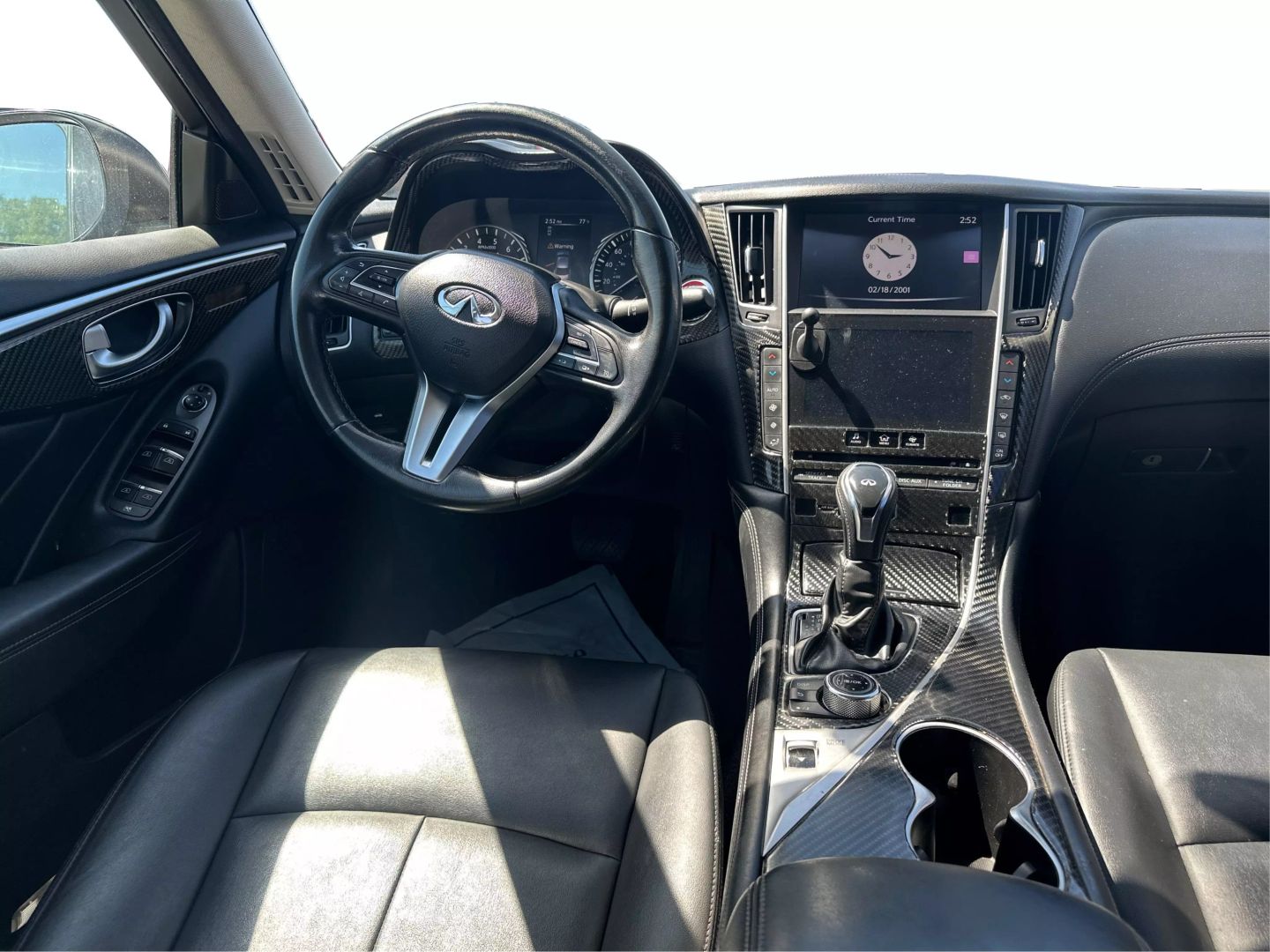 2019 INFINITI Q50 SEDAN V6, TWIN TURBO, 3.0 LITER 3.0T LUXE SEDAN 4D