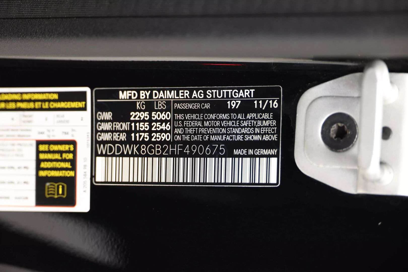 2017 Mercedes-benz Mercedes-amg C-class - Image 112
