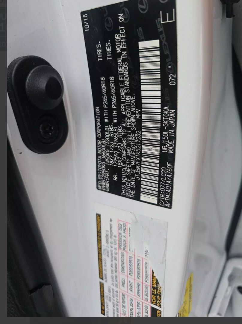 2019 Lexus Gx - Image 8