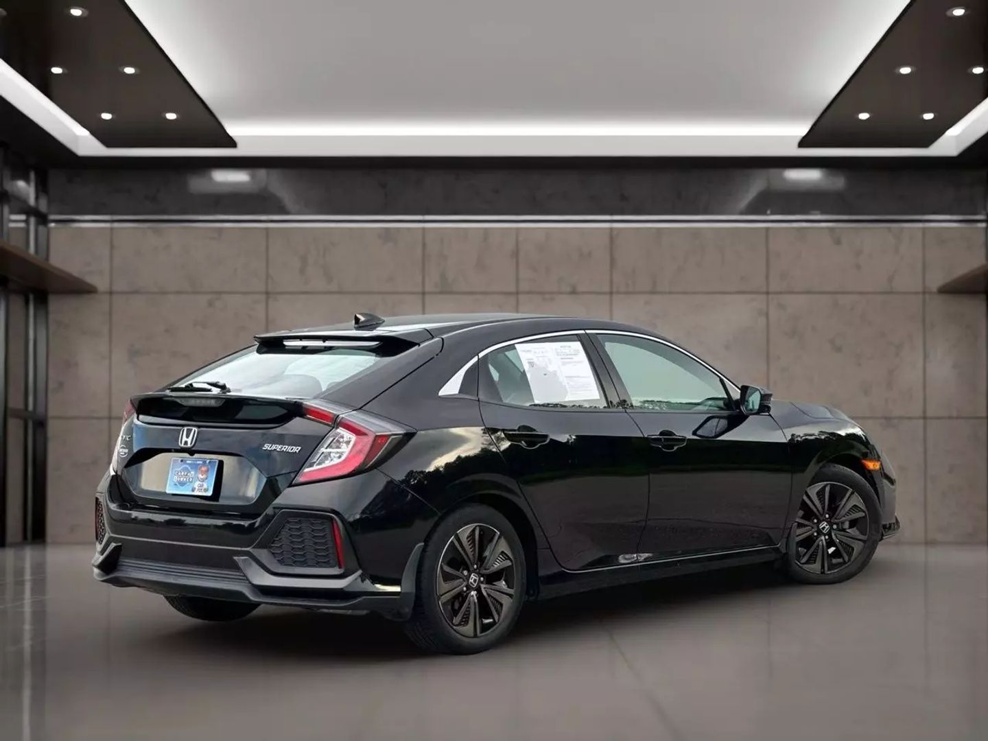 2018 HONDA CIVIC HATCHBACK 4-CYL, TURBO, 1.5 LITER EX HATCHBACK 4D