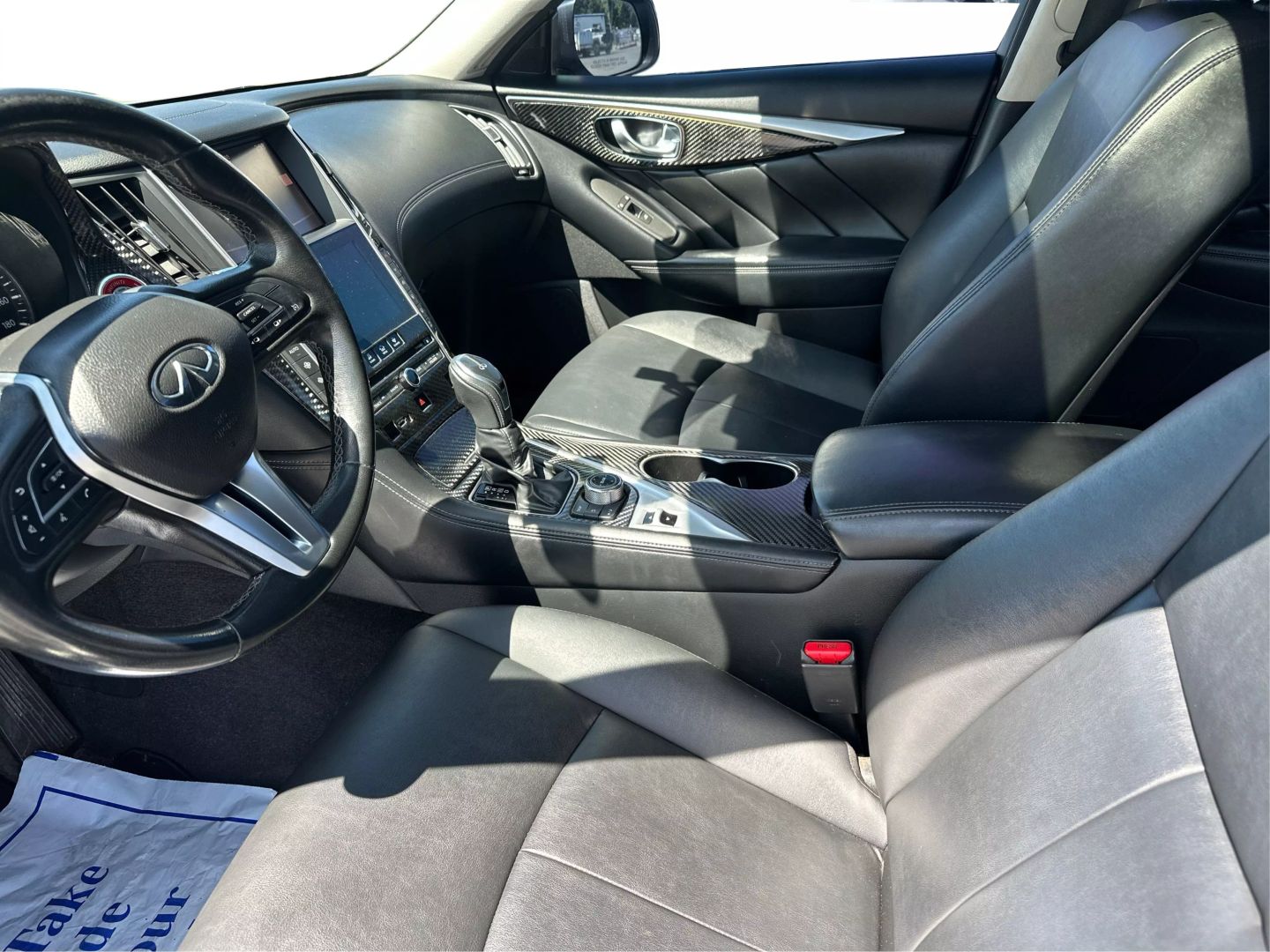 2019 INFINITI Q50 SEDAN V6, TWIN TURBO, 3.0 LITER 3.0T LUXE SEDAN 4D