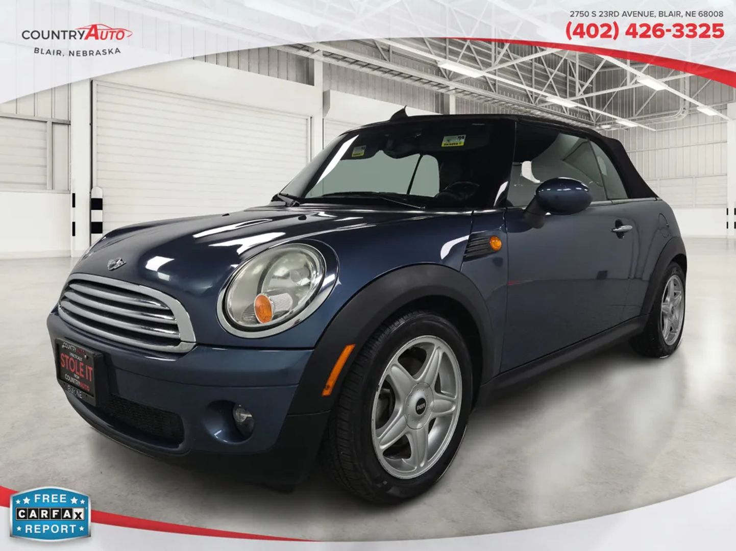 2010 Mini Convertible - Image 1