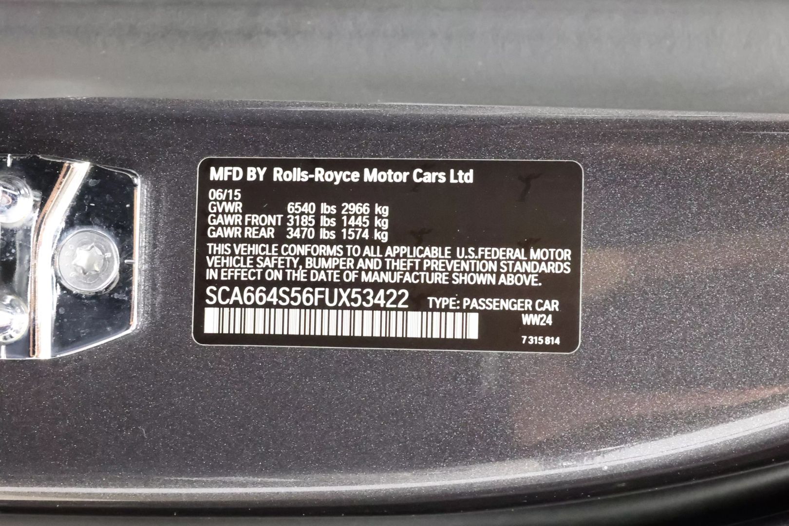 2015 Rolls-royce Ghost - Image 116