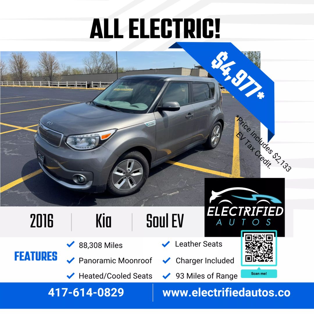 2016 Kia Soul EV +