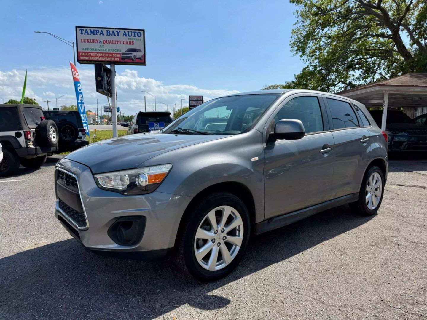 Used 2015 Mitsubishi Outlander Sport ES with VIN 4A4AP3AU3FE035672 for sale in Tampa, FL