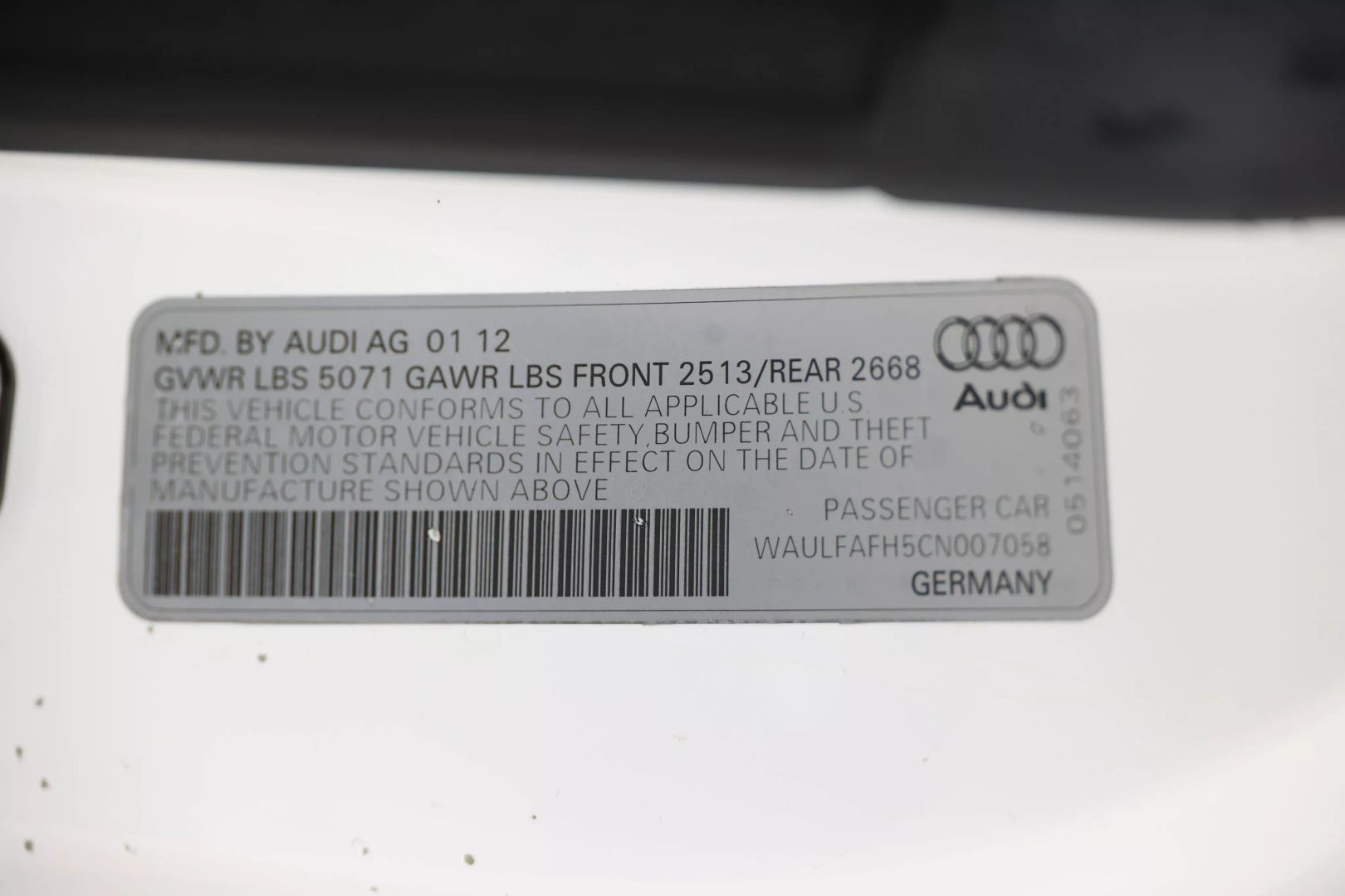 2012 Audi A5 - Image 114