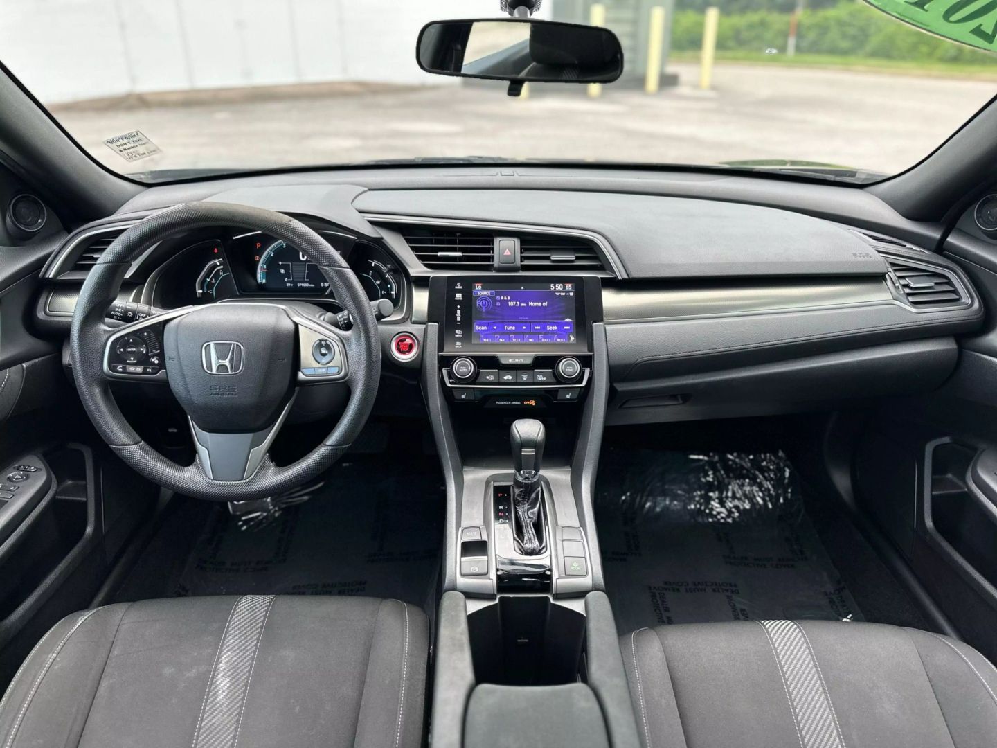 2018 HONDA CIVIC HATCHBACK 4-CYL, TURBO, 1.5 LITER EX HATCHBACK 4D