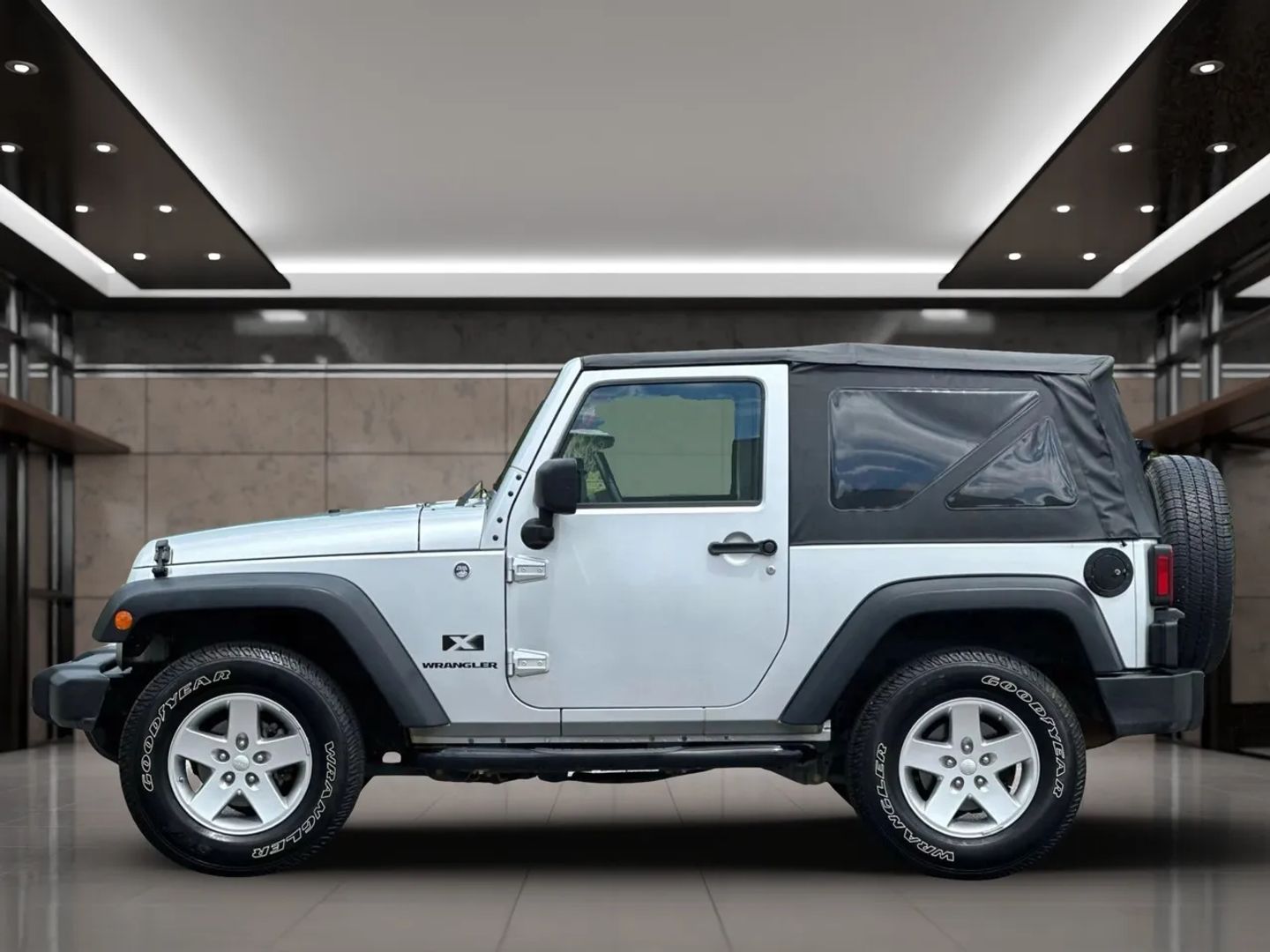 2008 JEEP WRANGLER SUV V6, 3.8 LITER X SPORT UTILITY 2D