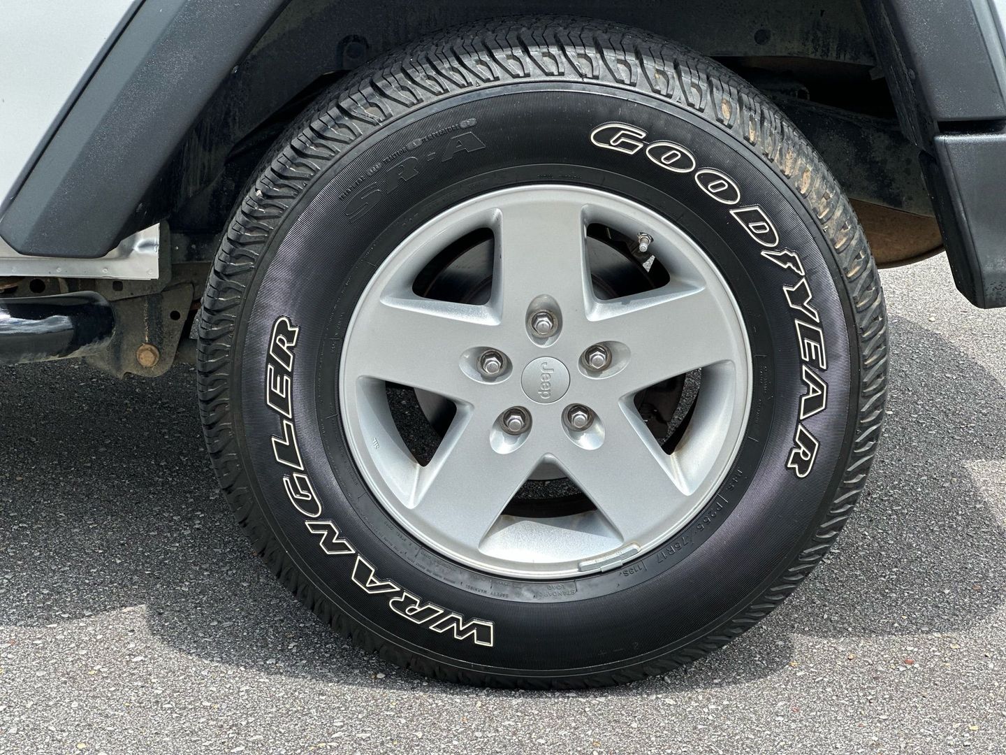 2008 JEEP WRANGLER SUV V6, 3.8 LITER X SPORT UTILITY 2D