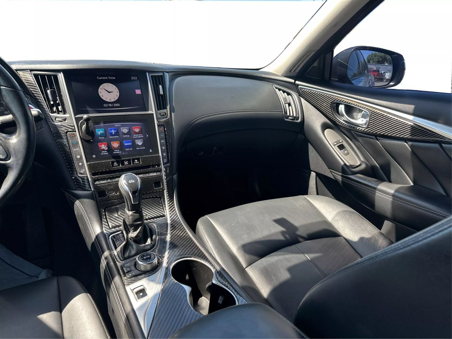 2019 INFINITI Q50 SEDAN V6, TWIN TURBO, 3.0 LITER 3.0T LUXE SEDAN 4D