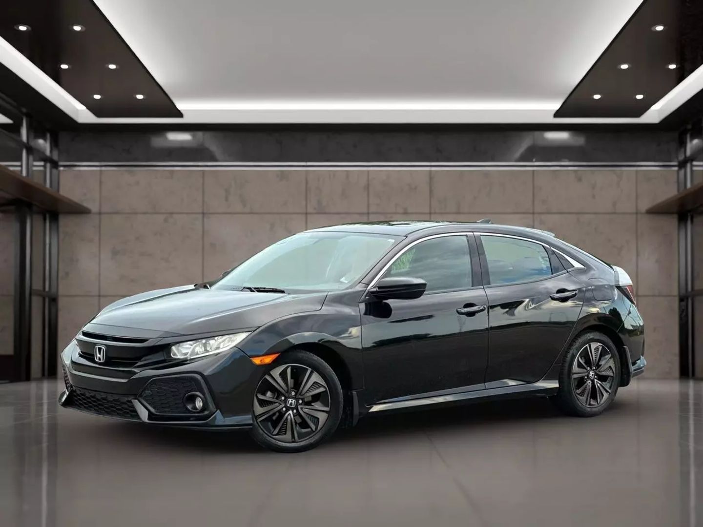 2018 HONDA CIVIC HATCHBACK 4-CYL, TURBO, 1.5 LITER EX HATCHBACK 4D
