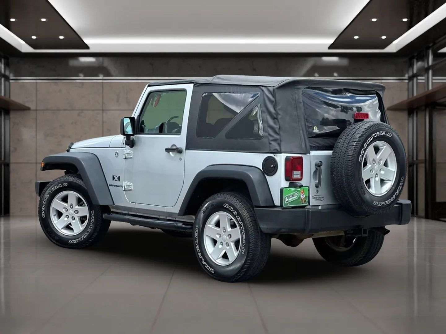 2008 JEEP WRANGLER SUV V6, 3.8 LITER X SPORT UTILITY 2D