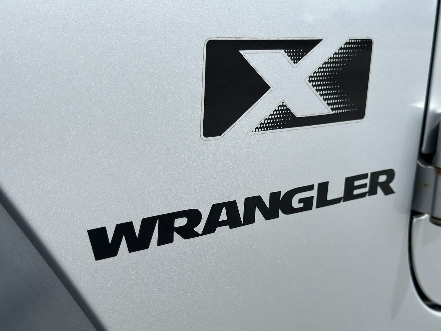 2008 JEEP WRANGLER SUV V6, 3.8 LITER X SPORT UTILITY 2D