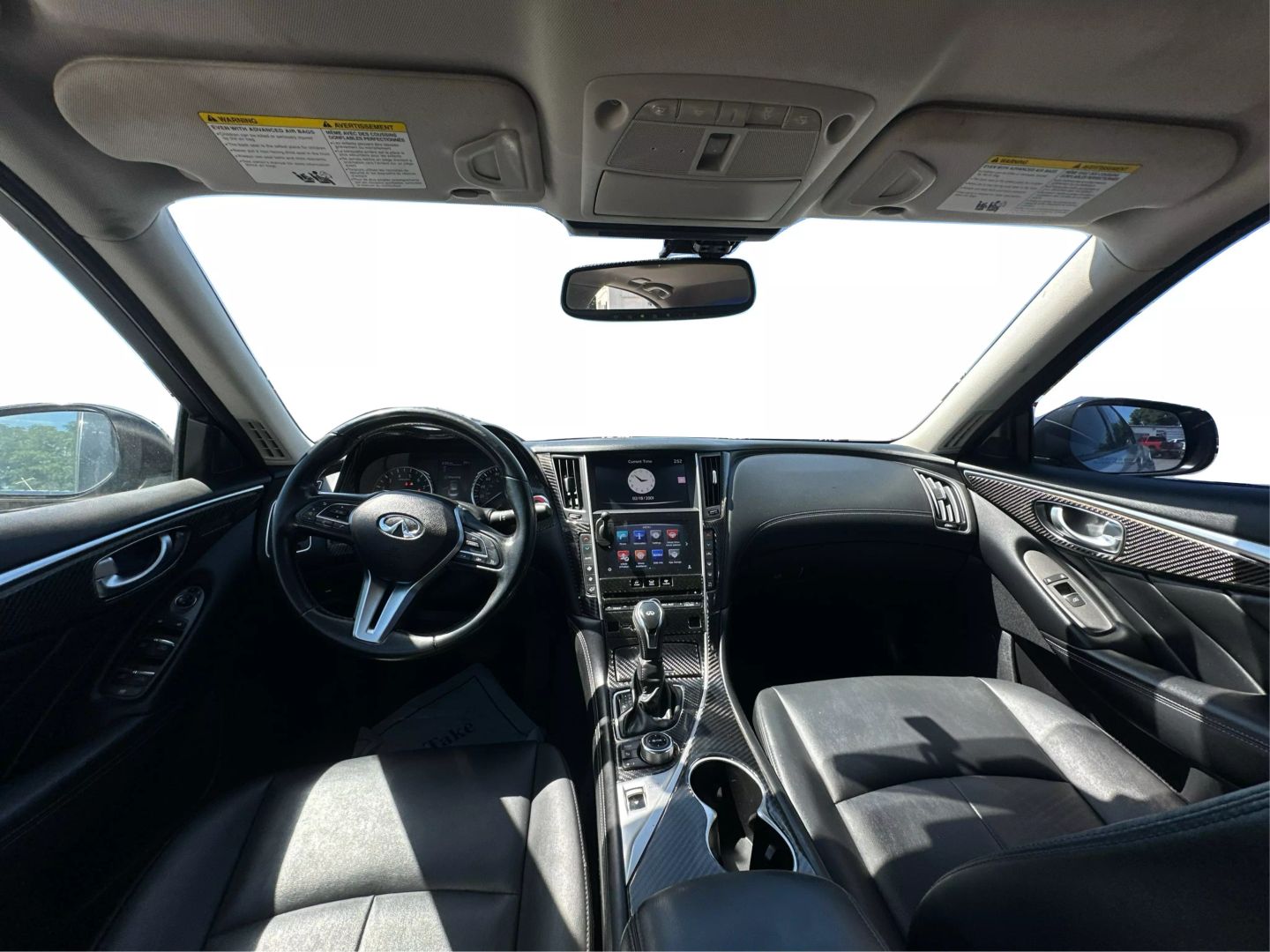 2019 INFINITI Q50 SEDAN V6, TWIN TURBO, 3.0 LITER 3.0T LUXE SEDAN 4D